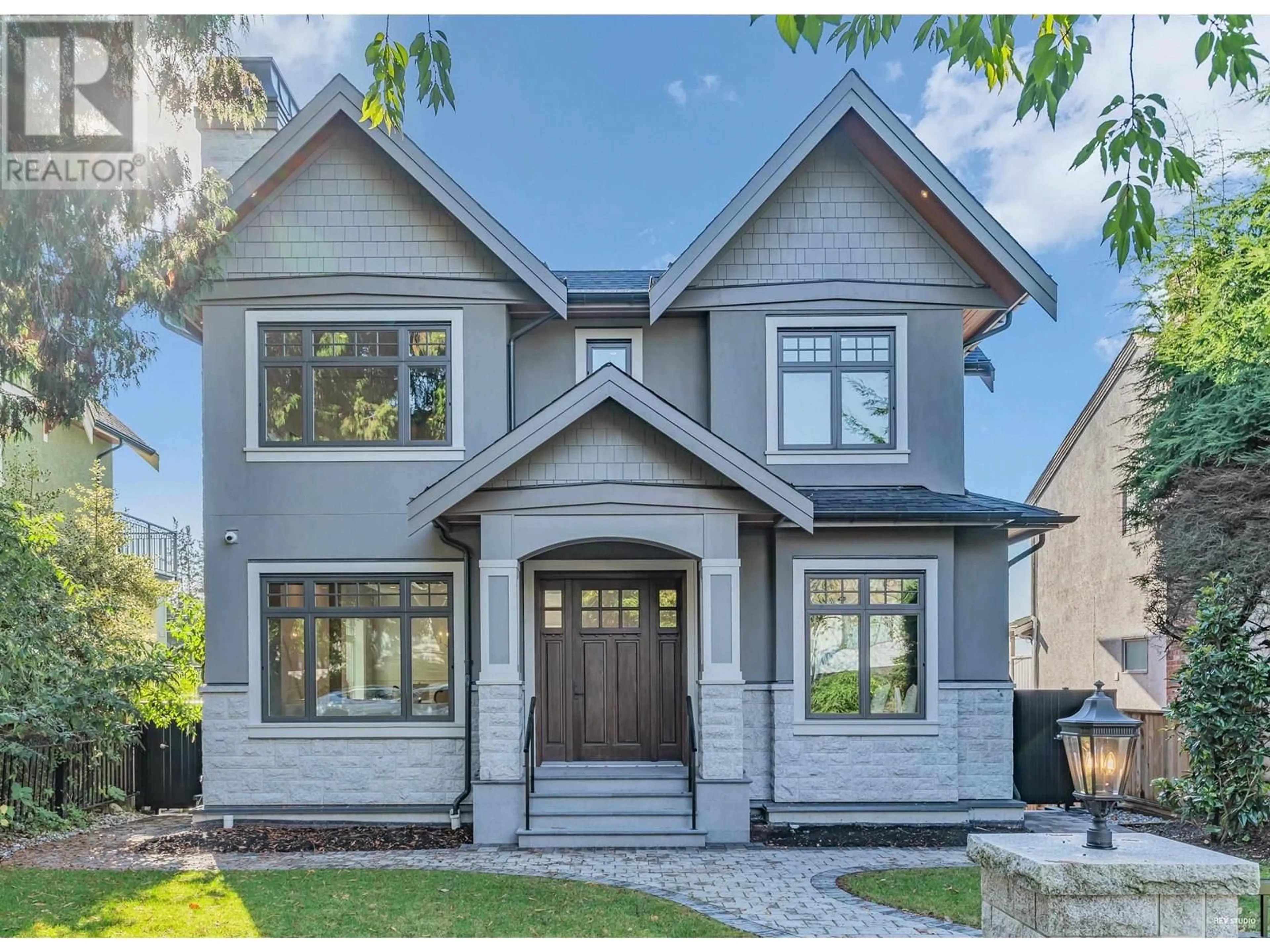 Home with brick exterior material, street for 3070 44TH AVENUE, Vancouver British Columbia V6N3K6