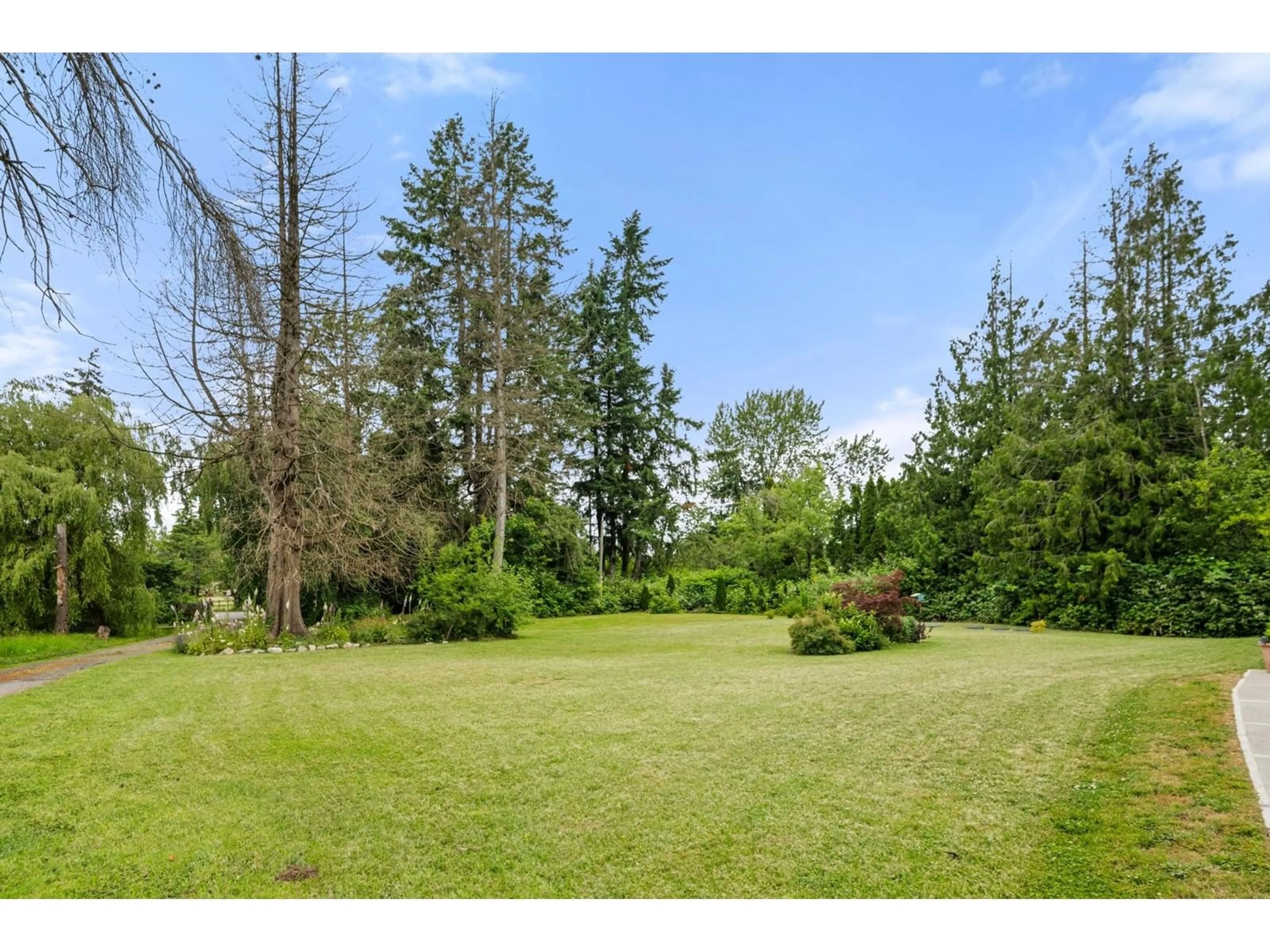 Patio, forest/trees view for 2690 224, Langley British Columbia V2Z3B3