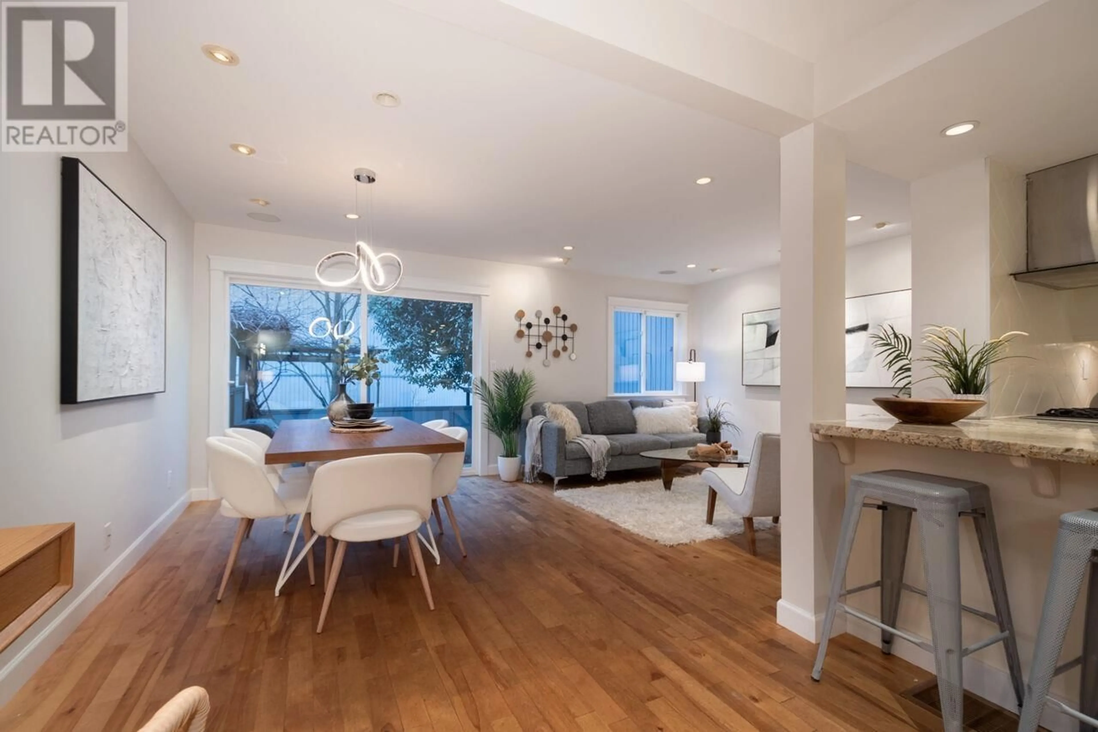 Open concept kitchen, wood/laminate floor for 2034 DEEP COVE CRESCENT, North Vancouver British Columbia V7G1T2