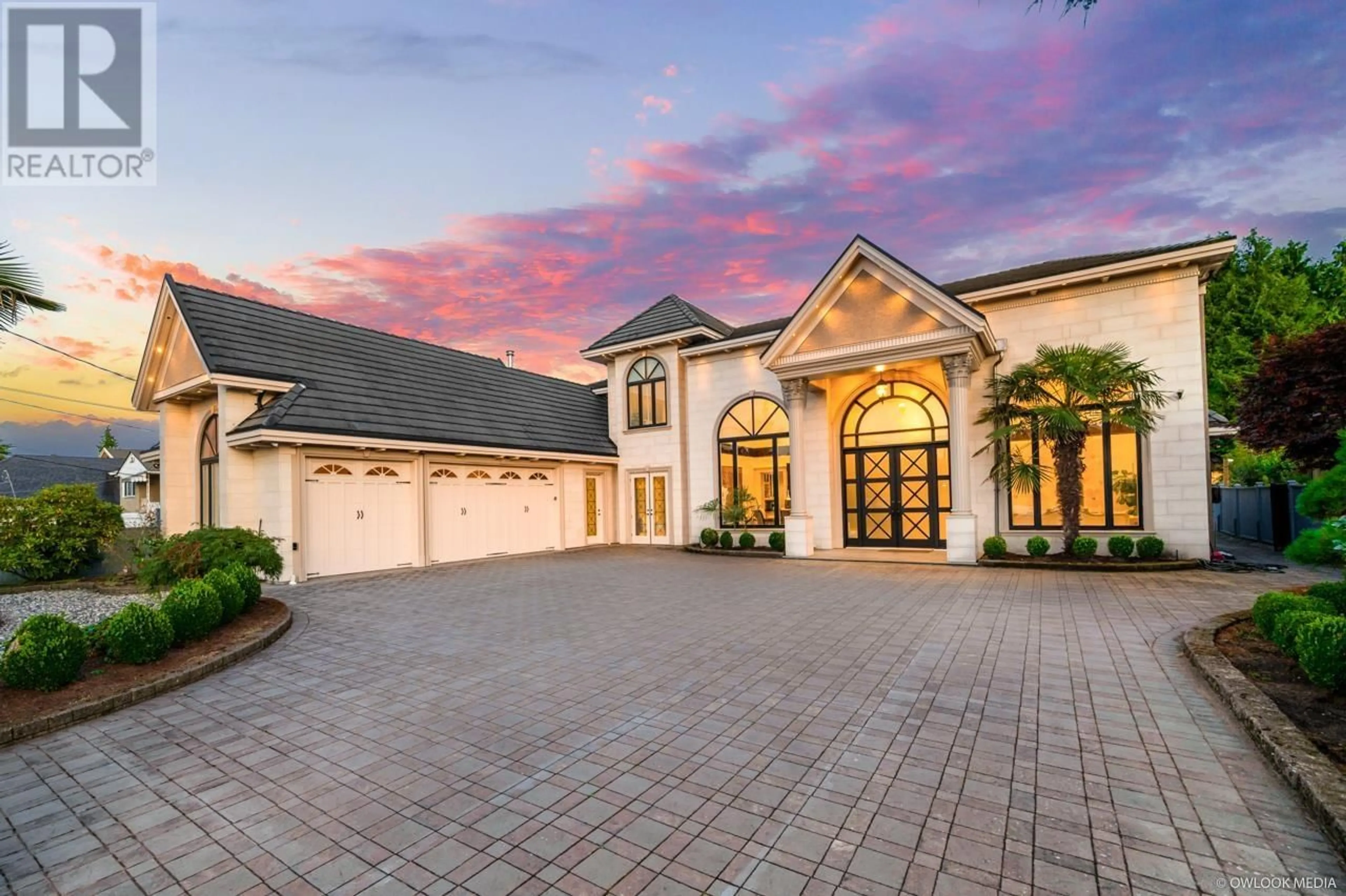 Home with brick exterior material, street for 7300 LUCAS ROAD, Richmond British Columbia V6Y1E9