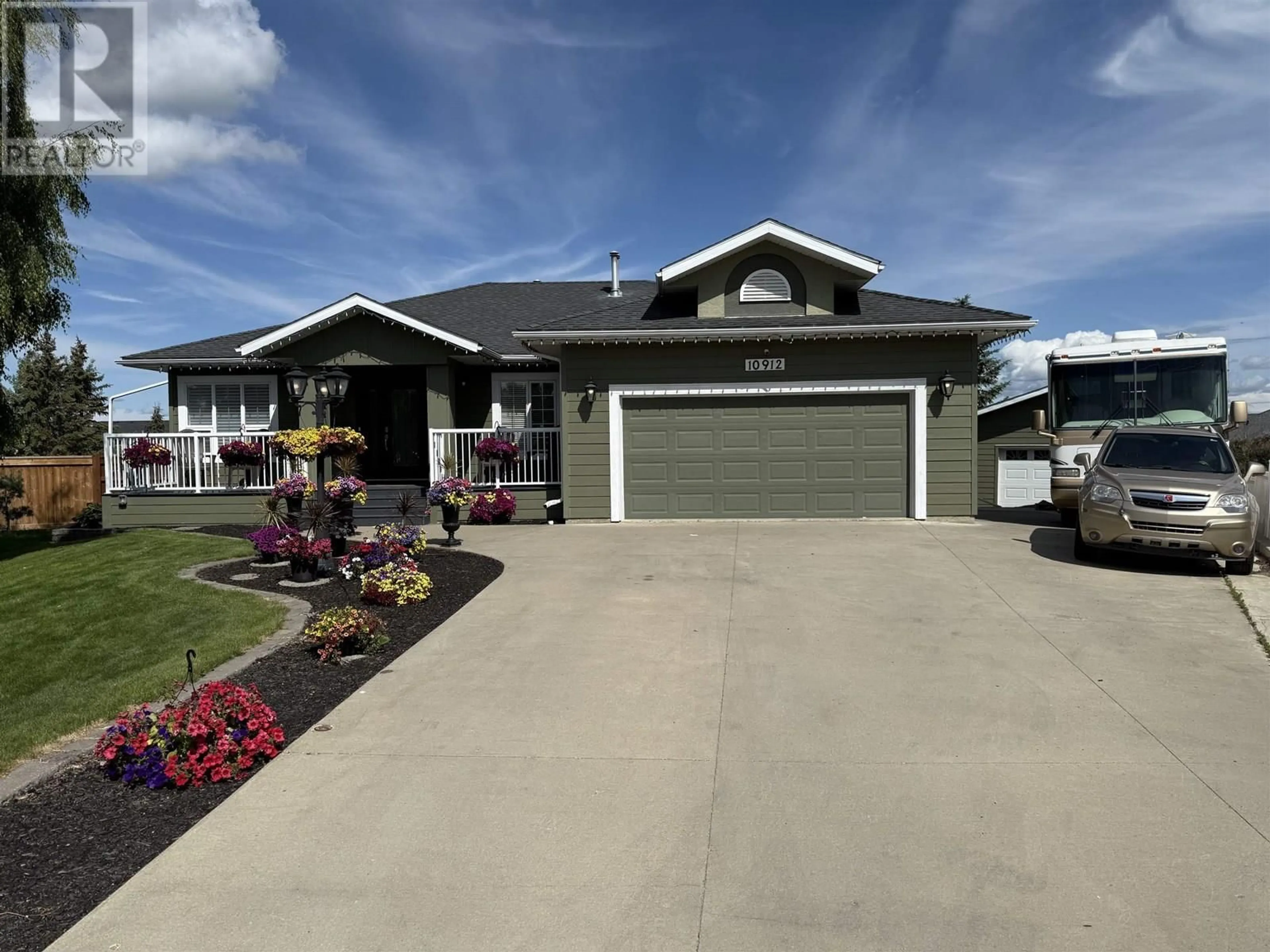 Home with vinyl exterior material, street for 10912 112 AVENUE, Fort St. John British Columbia V1J6H1