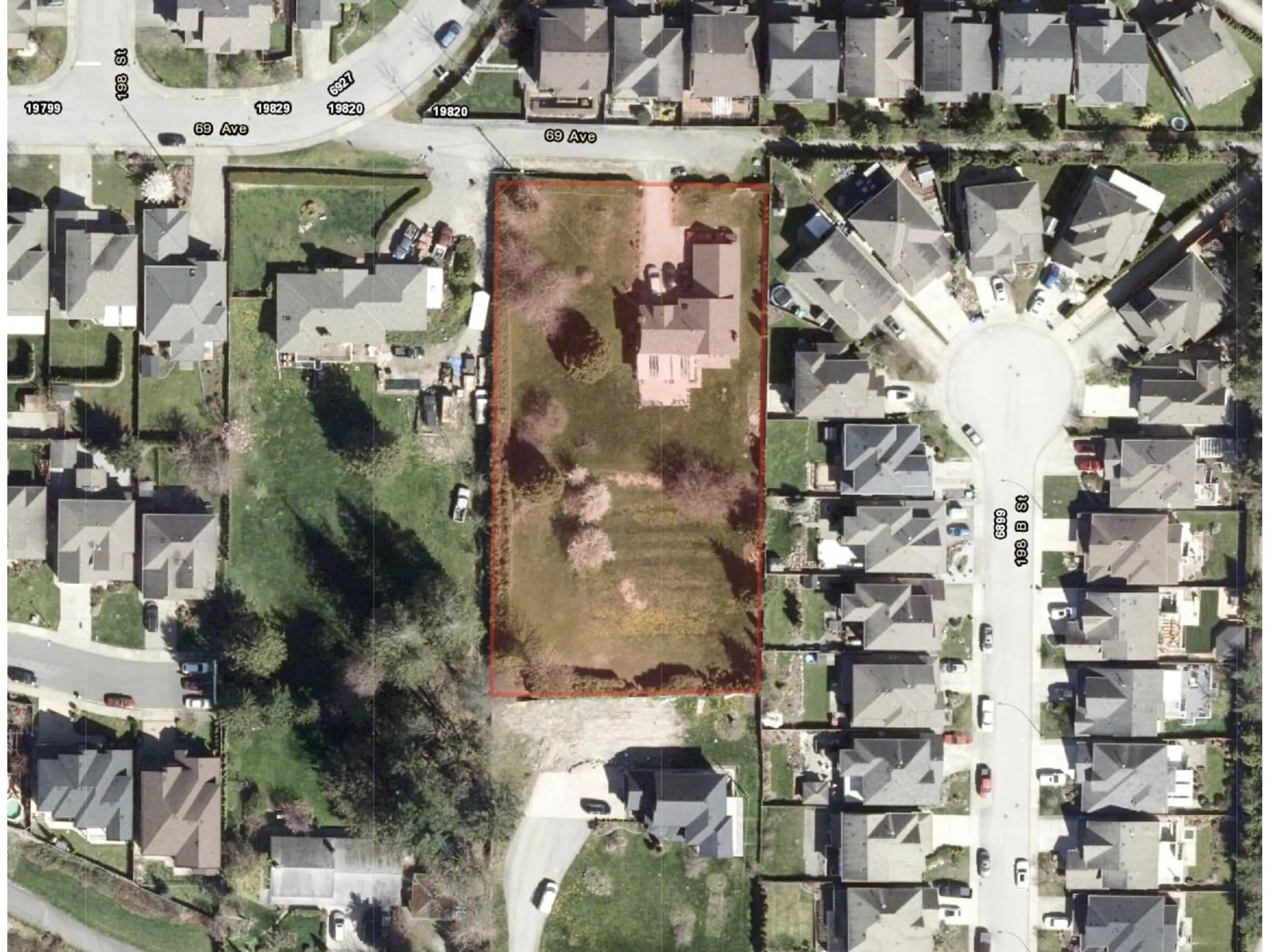 A pic from outside/outdoor area/front of a property/back of a property/a pic from drone, street for 19854 69, Langley British Columbia V2Y2W8
