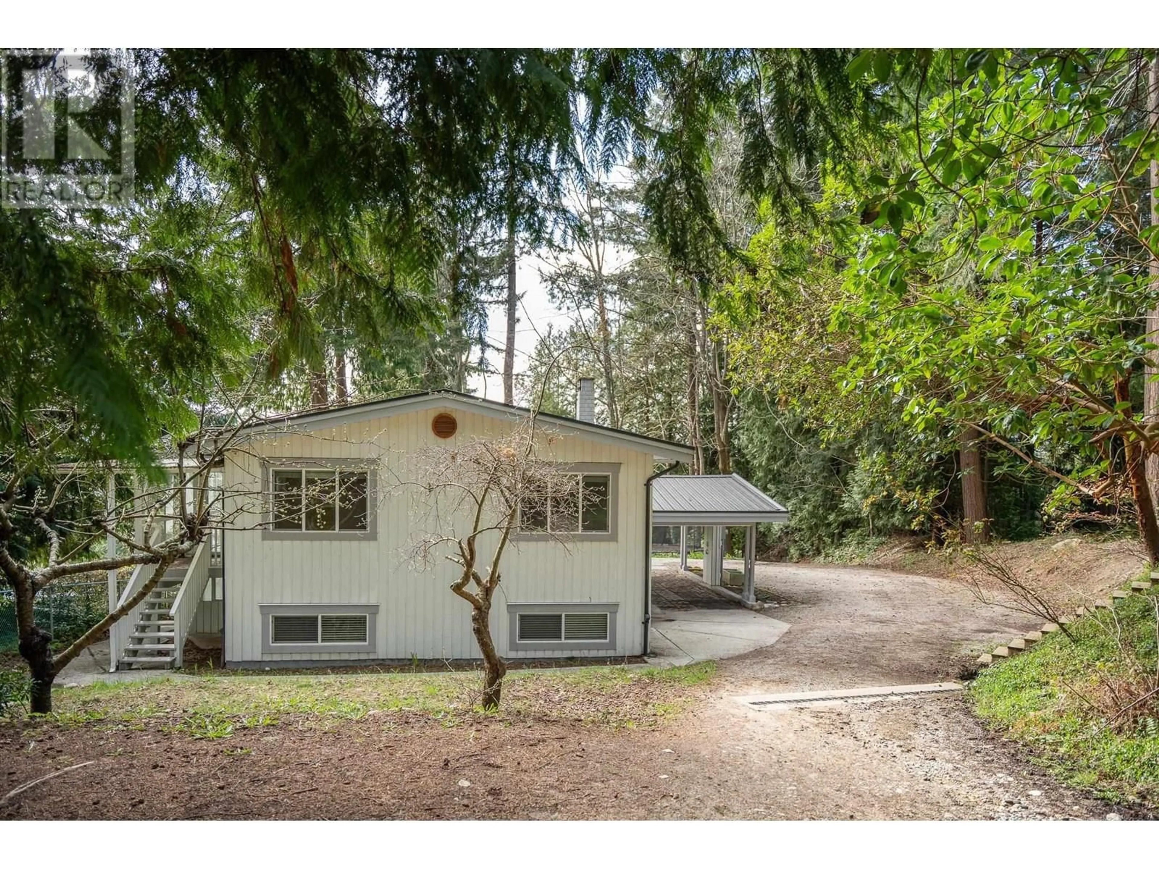 A pic from outside/outdoor area/front of a property/back of a property/a pic from drone, forest/trees view for 5080 SUNSHINE COAST HIGHWAY, Sechelt British Columbia V7Z0G6