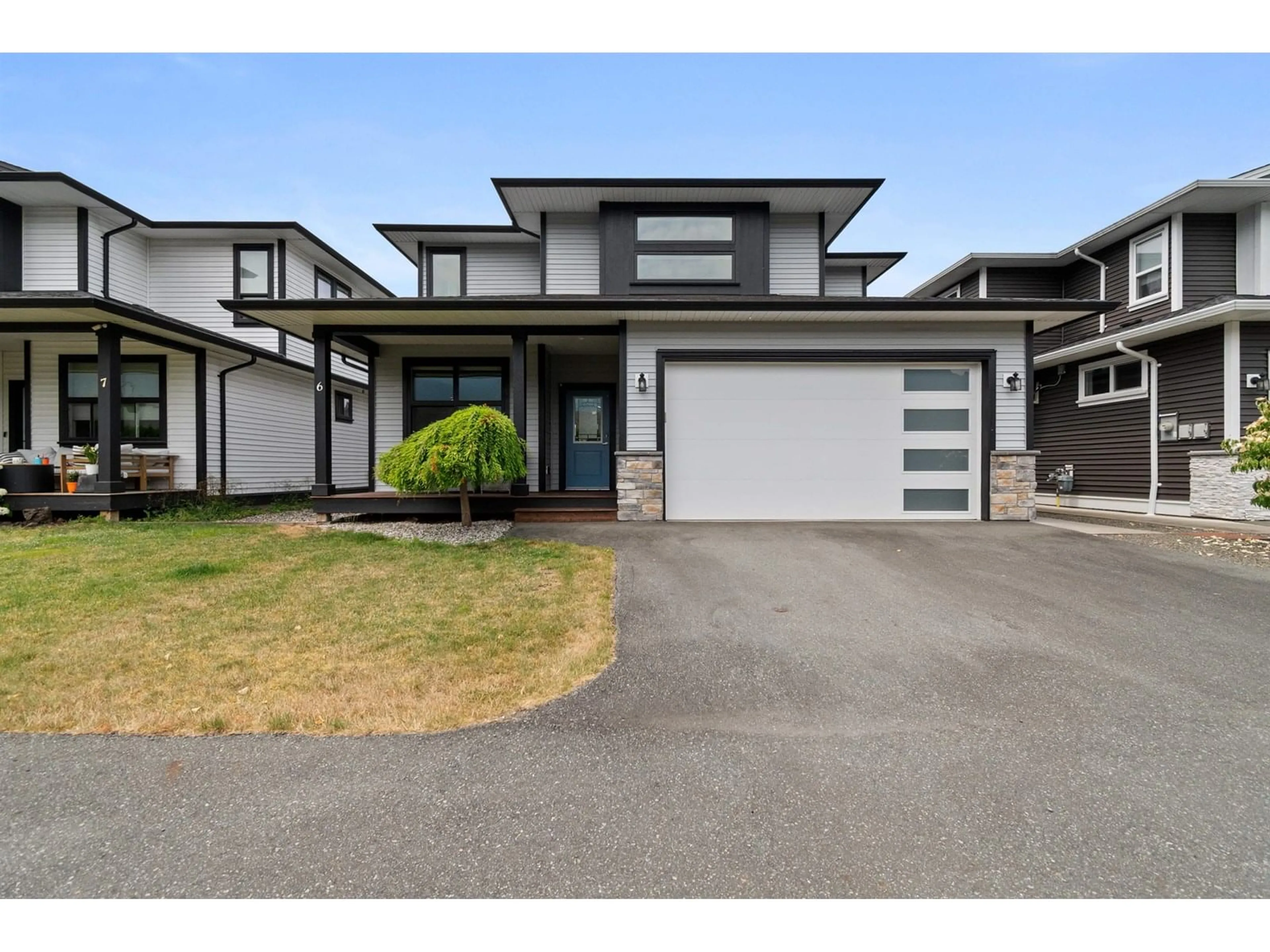 Home with vinyl exterior material, street for 6 - 7328 MORROW ROAD, Agassiz British Columbia V0M1A2