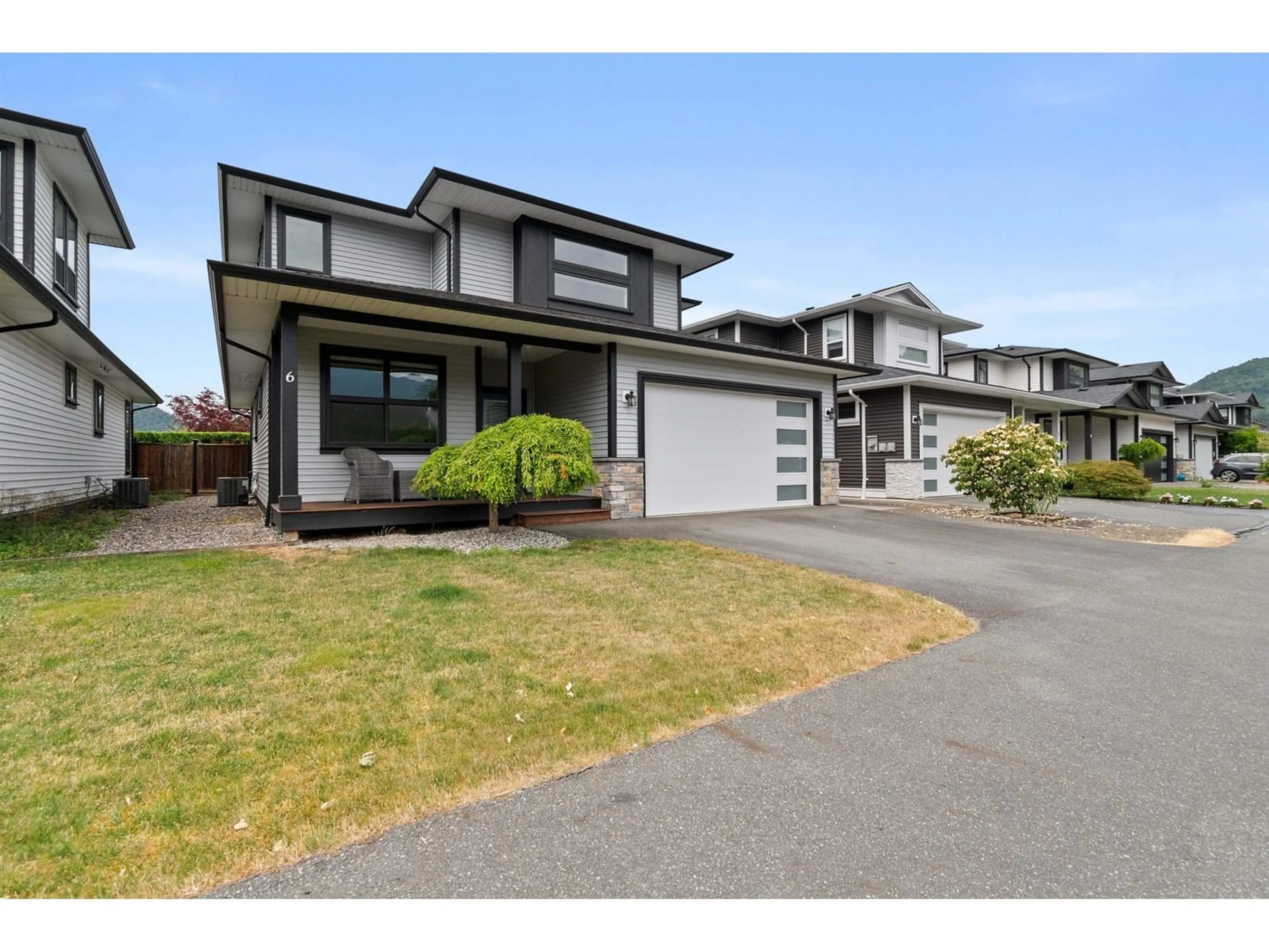 Home with vinyl exterior material, street for 6 - 7328 MORROW ROAD, Agassiz British Columbia V0M1A2