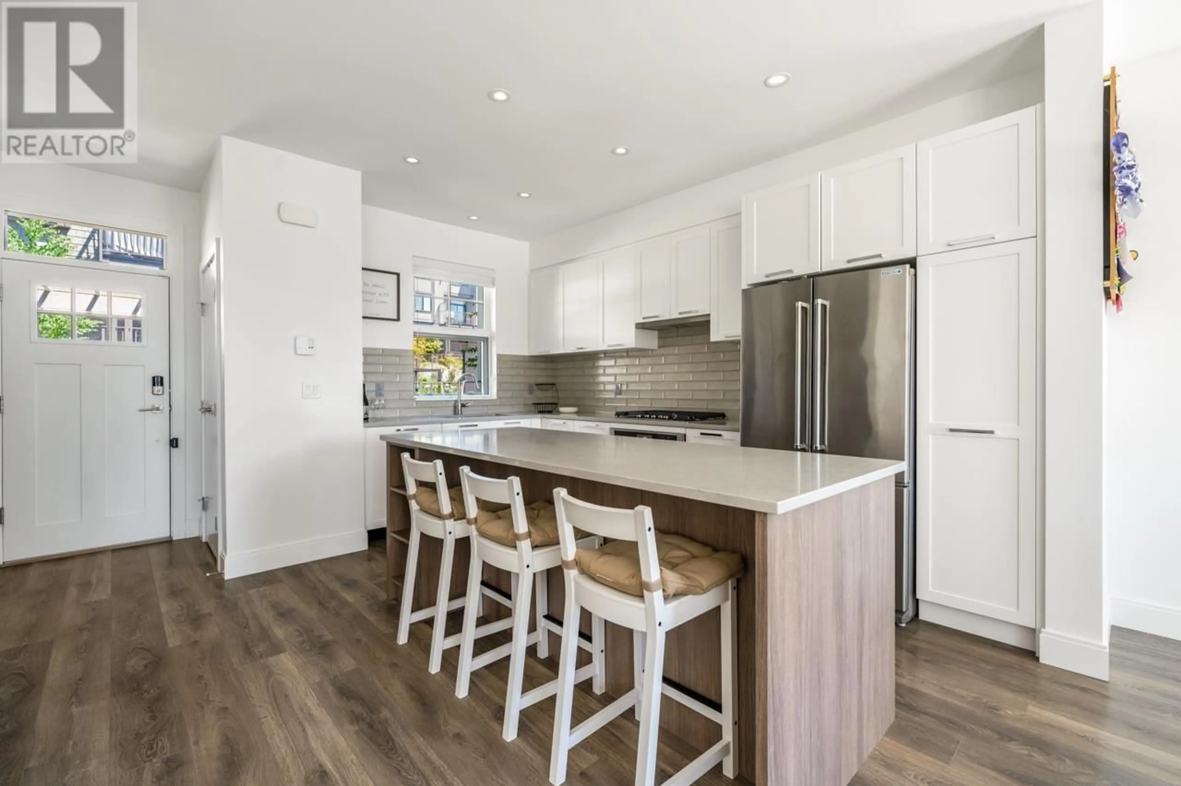 Open concept kitchen, wood/laminate floor for 195 - 1290 MITCHELL STREET, Coquitlam British Columbia V3E0N9