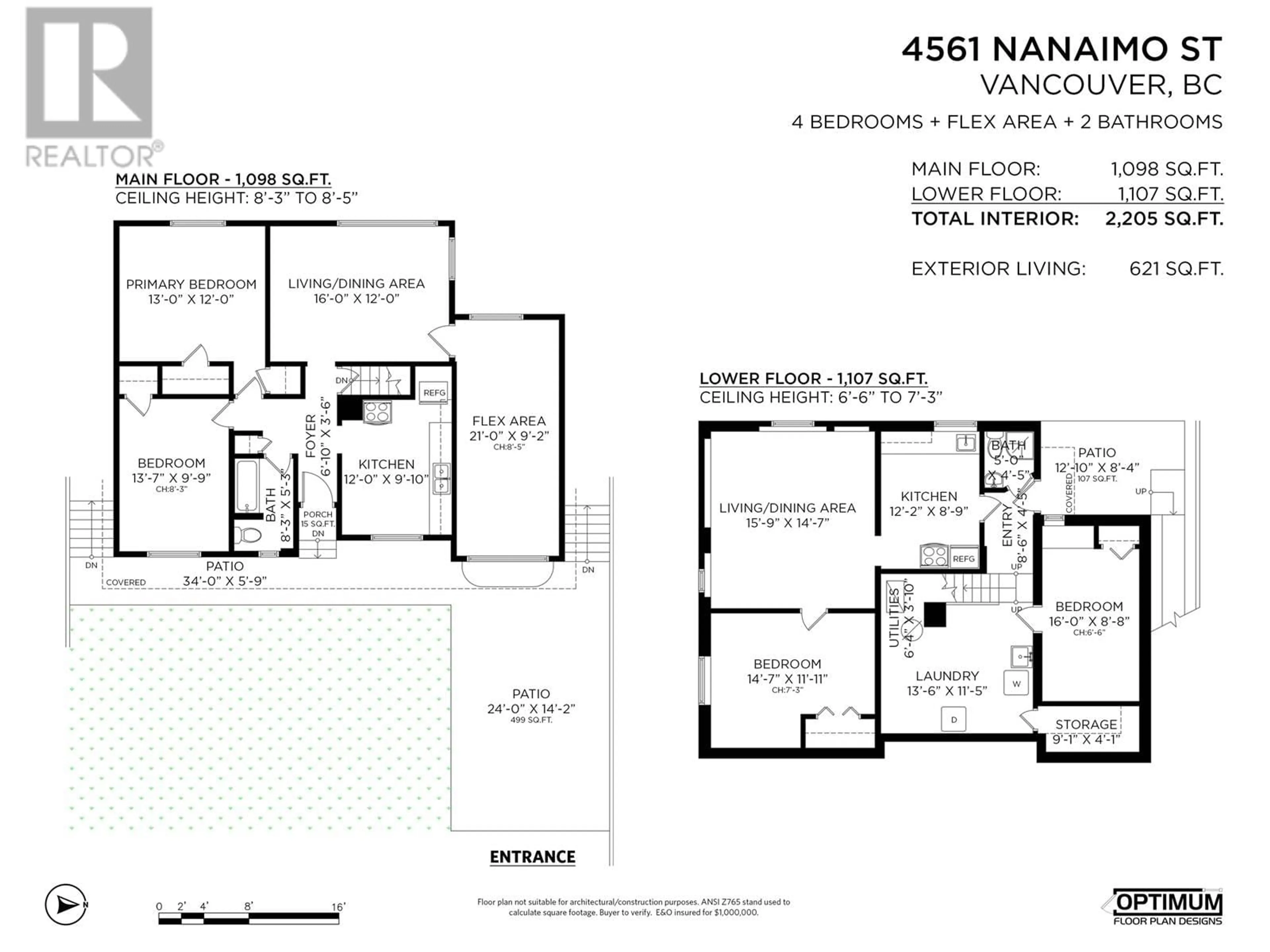 Floor plan for 4561 NANAIMO STREET, Vancouver British Columbia V5N5J5