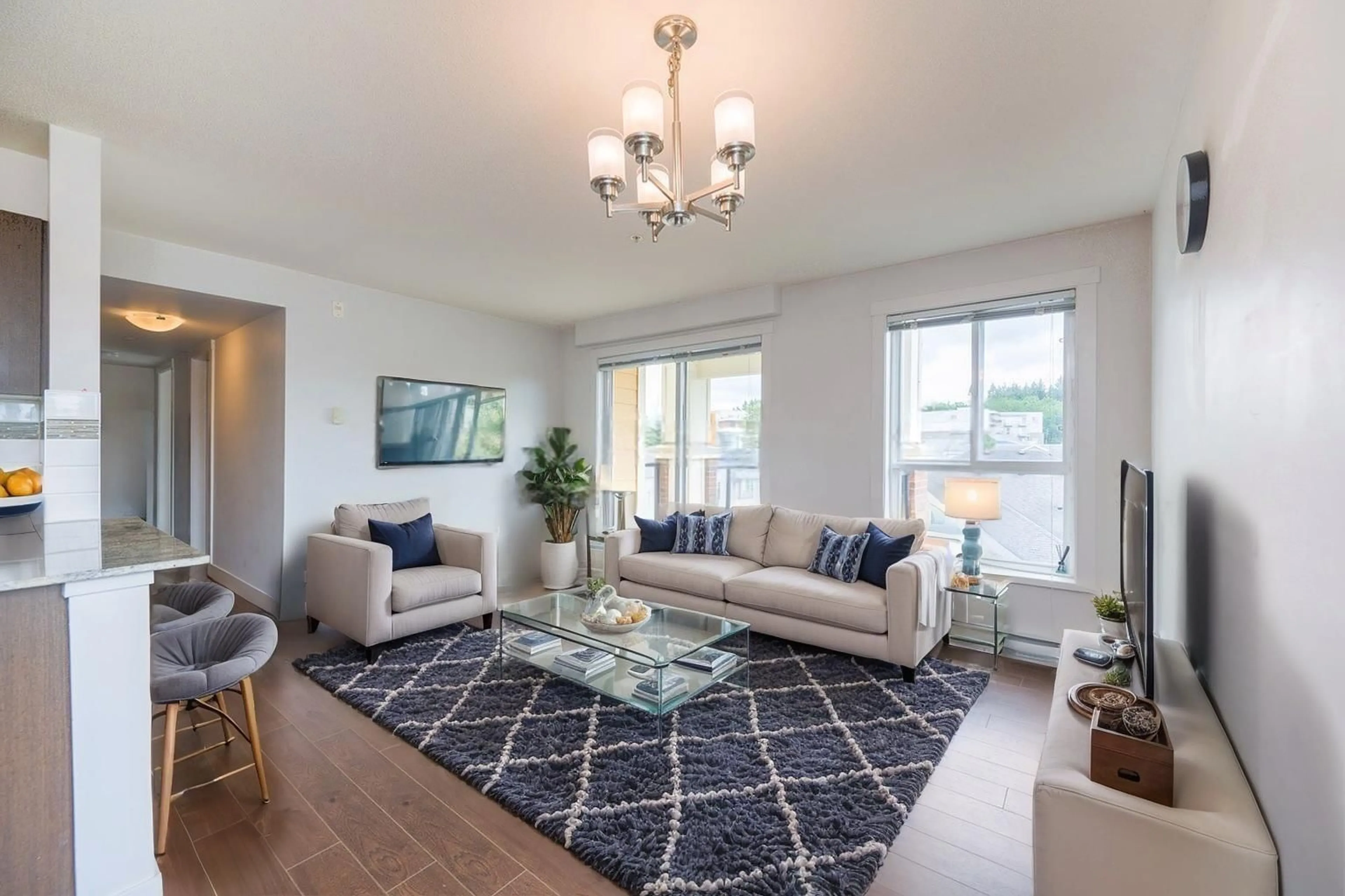 Living room with furniture, unknown for 712 - 13883 LAUREL, Surrey British Columbia V3T1A8