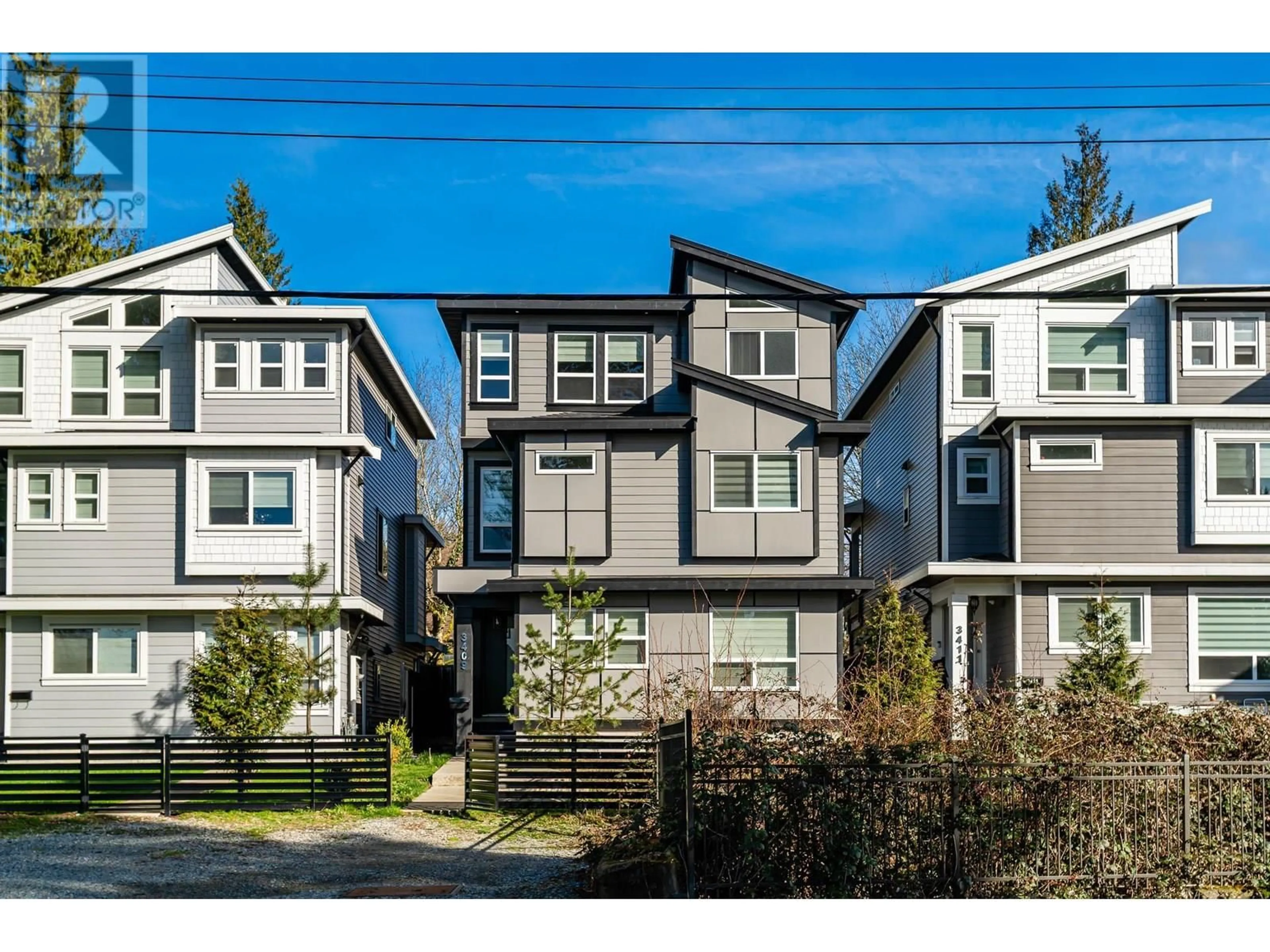 Home with vinyl exterior material, street for 3409 VICTORIA DRIVE, Coquitlam British Columbia V3B2V5