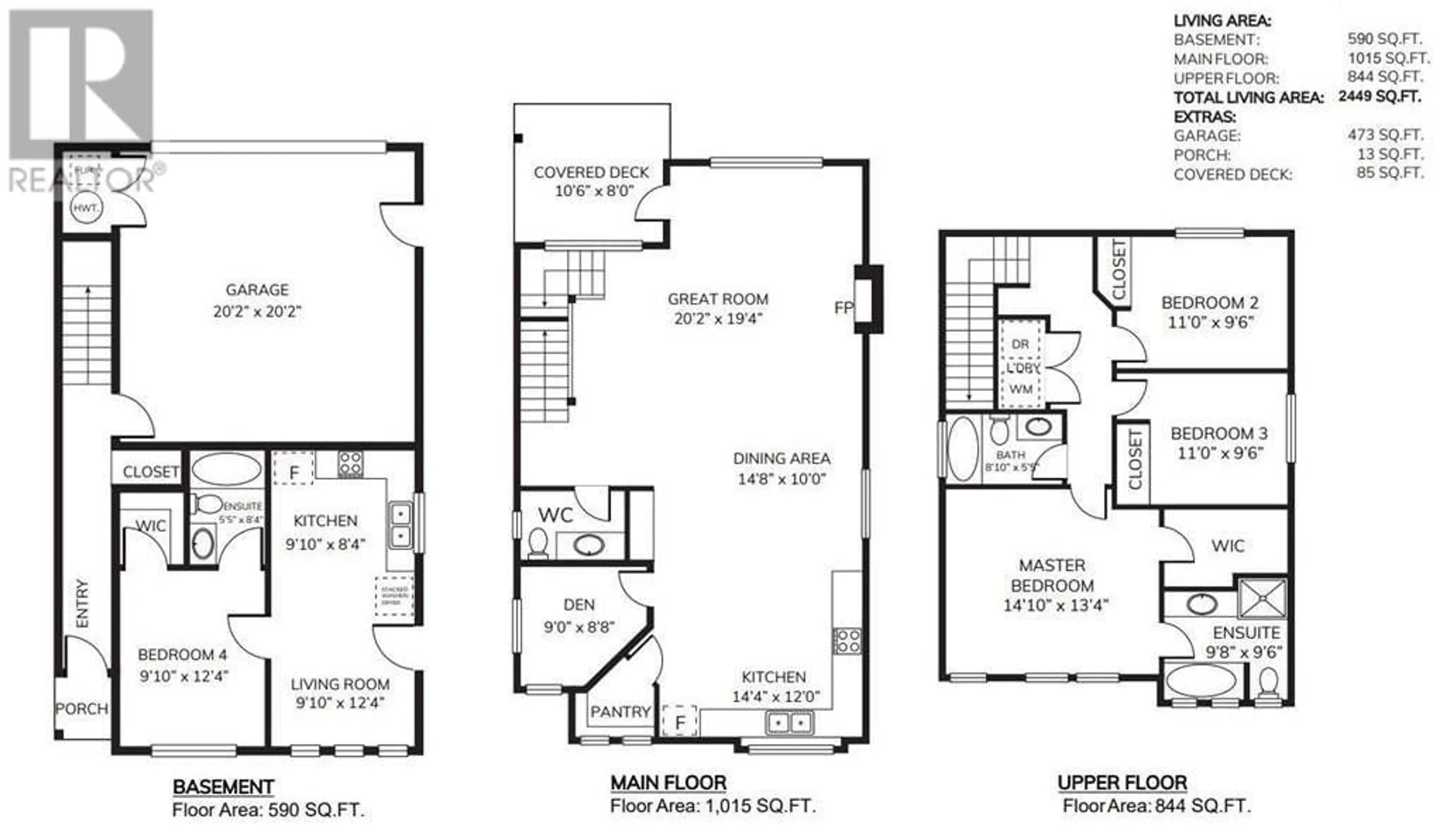 Floor plan for 3409 VICTORIA DRIVE, Coquitlam British Columbia V3B2V5