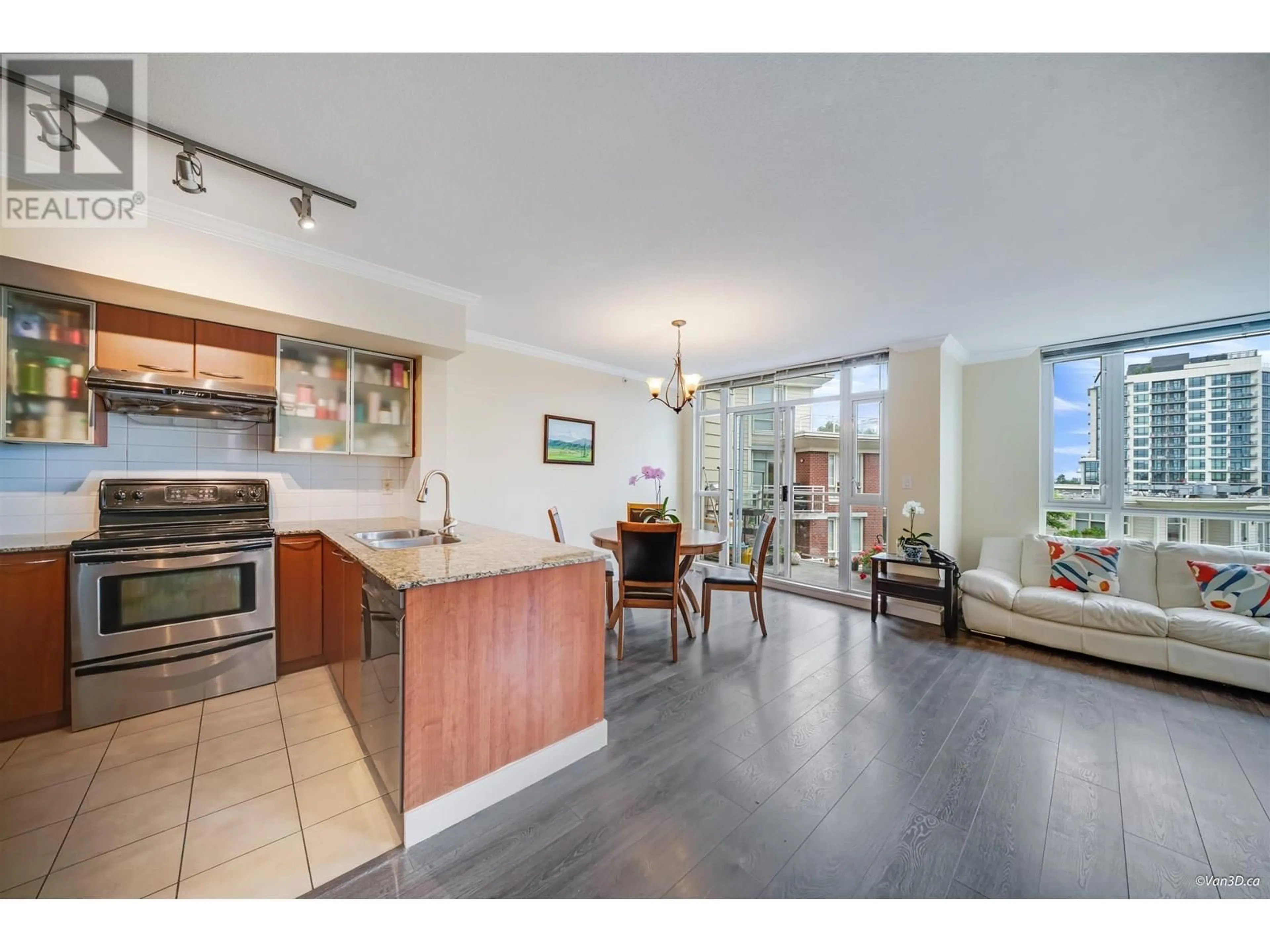 Open concept kitchen, unknown for 603 - 4028 KNIGHT STREET, Vancouver British Columbia V5N5Y8