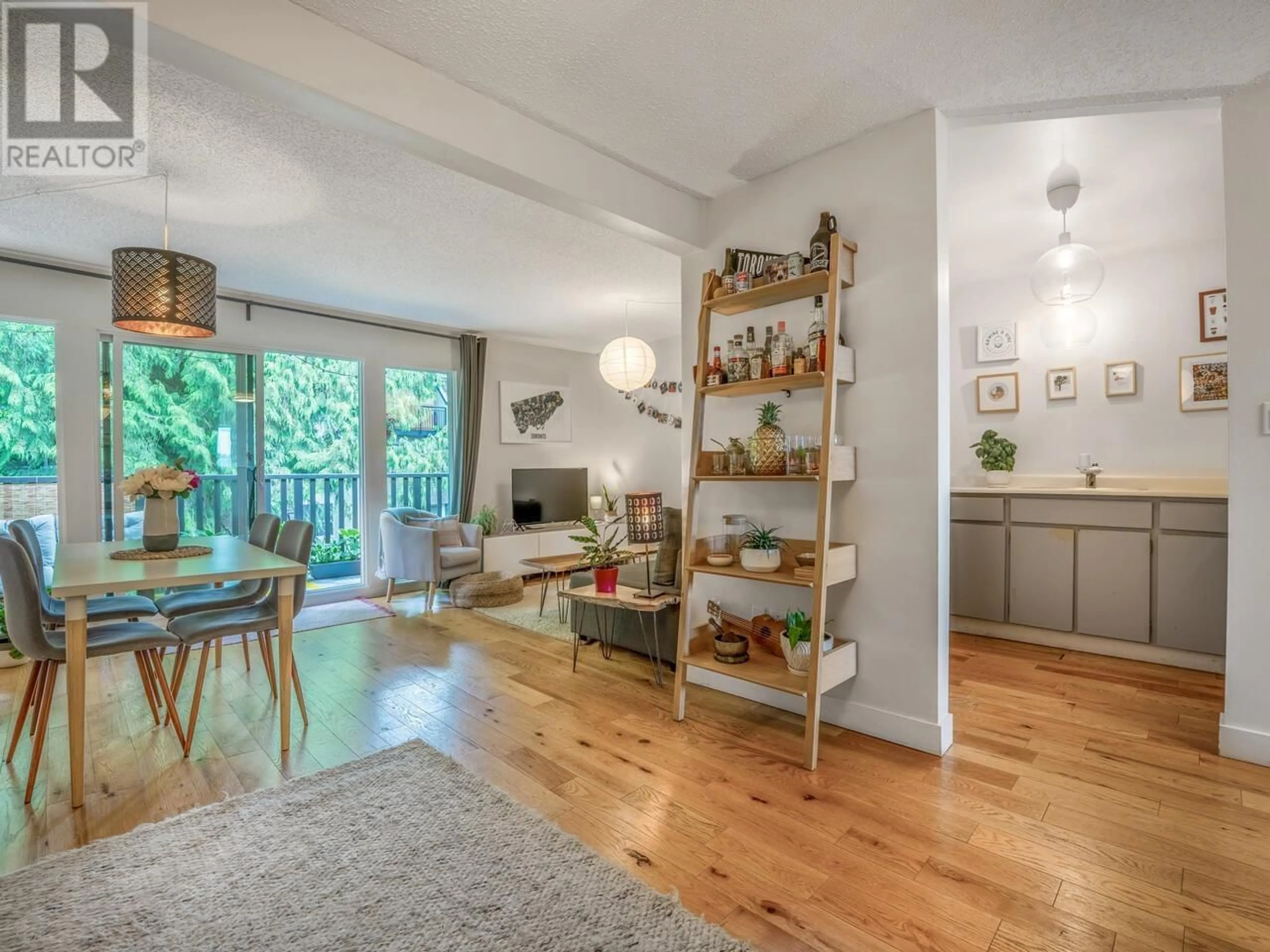 Living room with furniture, wood/laminate floor for 51 - 1825 PURCELL WAY, North Vancouver British Columbia V7J3H4
