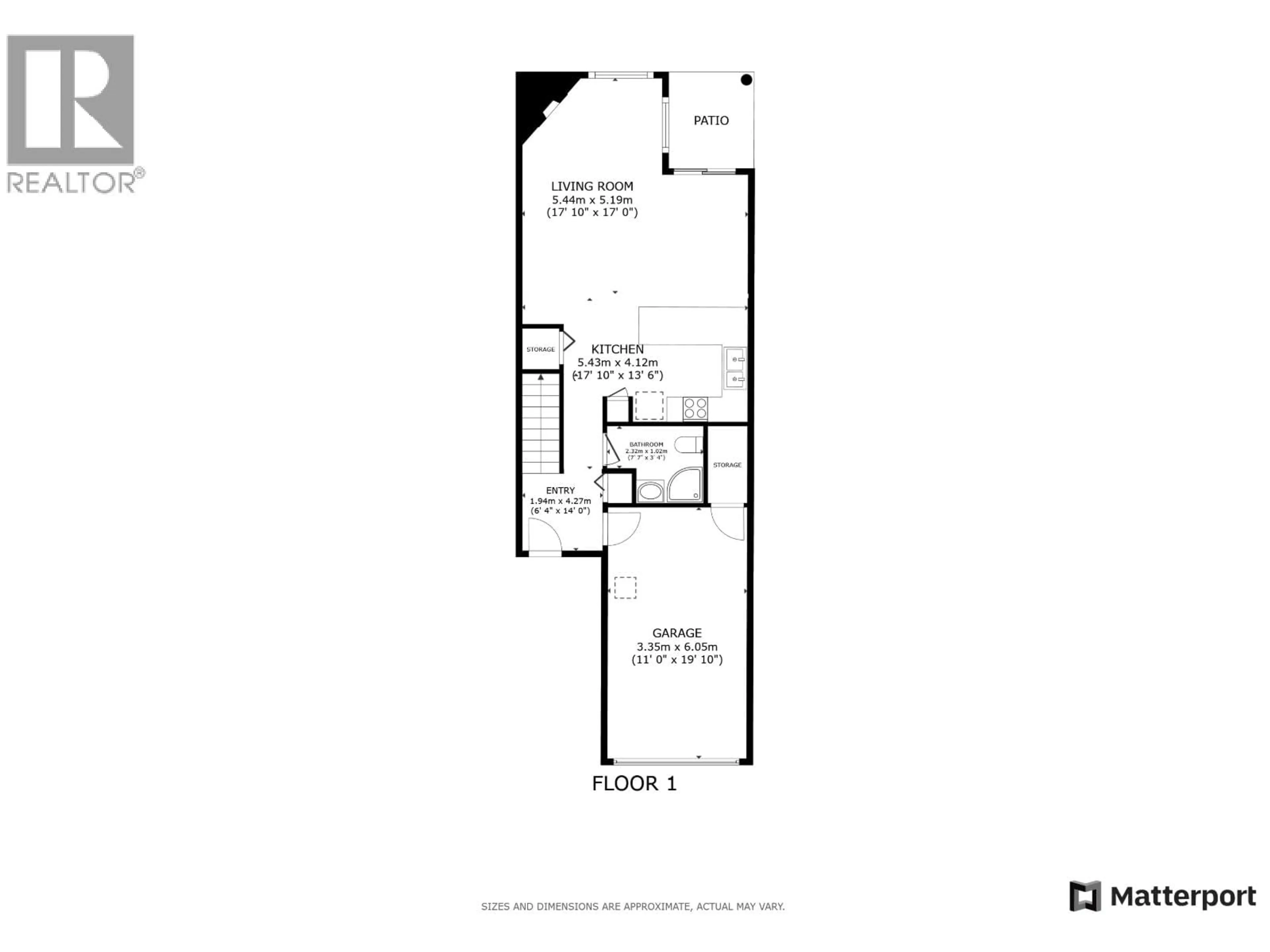 Floor plan for 3 - 624 SHAW ROAD, Gibsons British Columbia V0N1V8