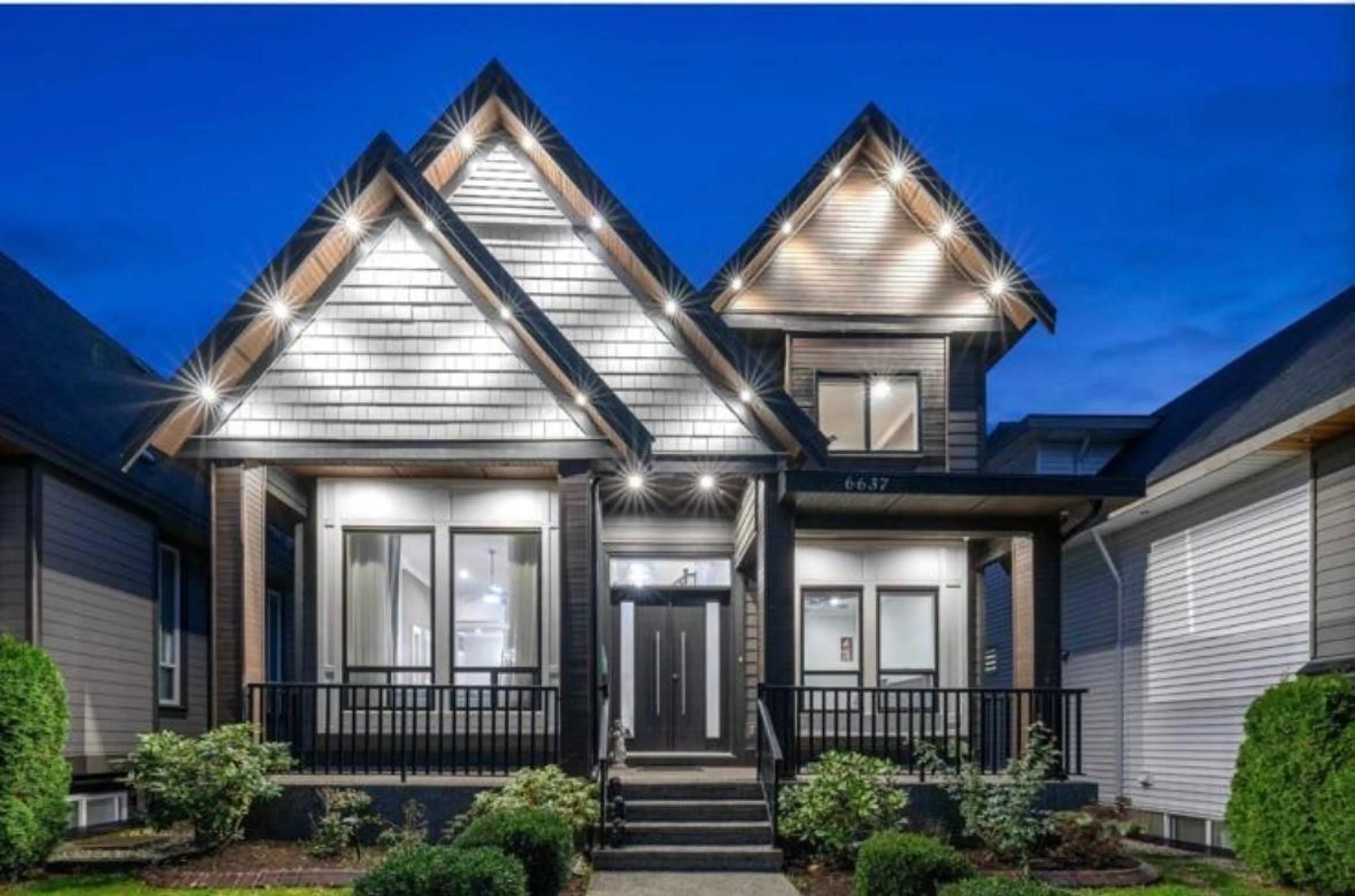 Home with brick exterior material, street for 6637 121A, Surrey British Columbia V3W0H8