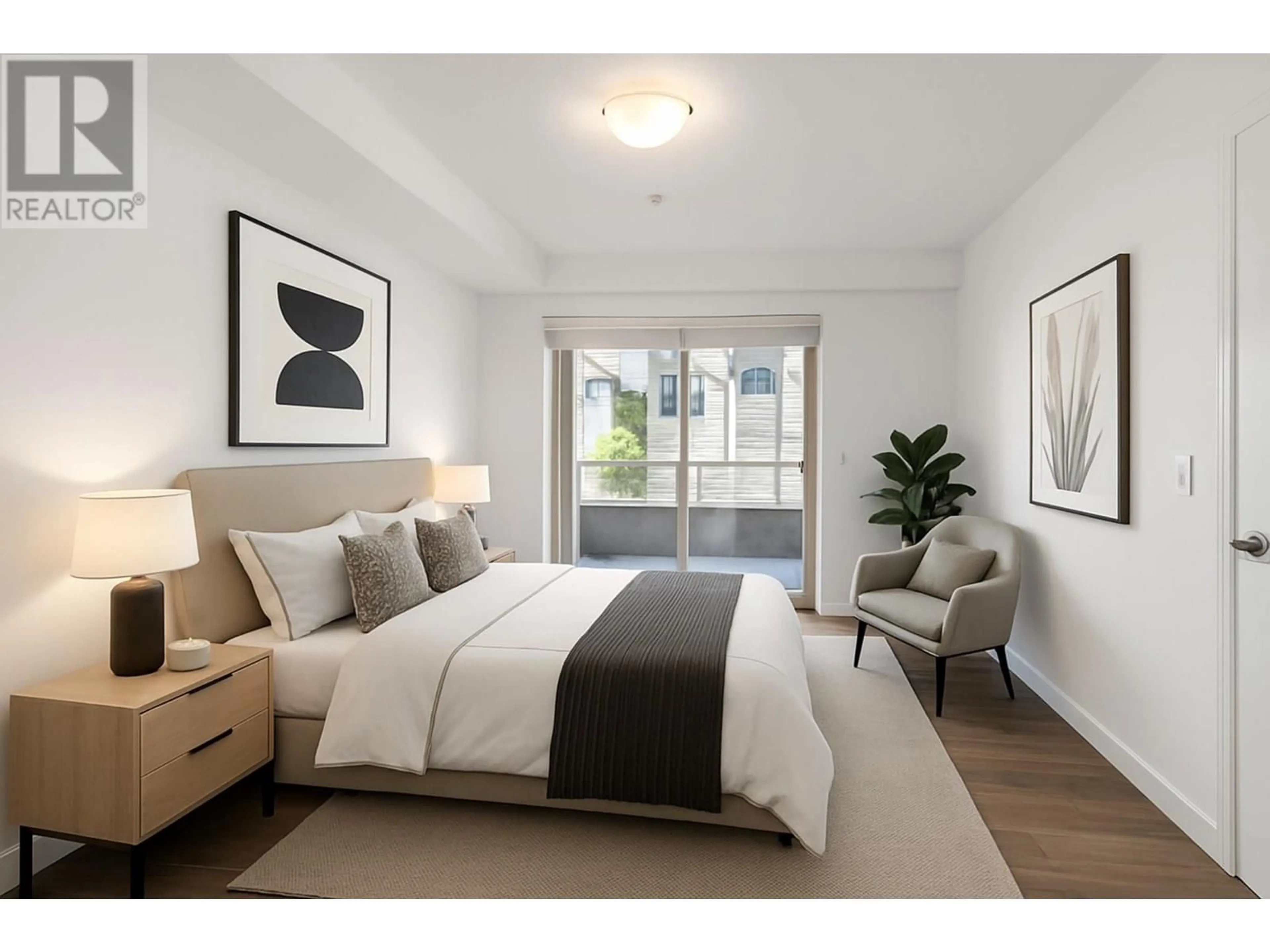 Bedroom with bed, unknown for 2206 - 244 SHERBROOKE STREET, New Westminster British Columbia V3L0A3