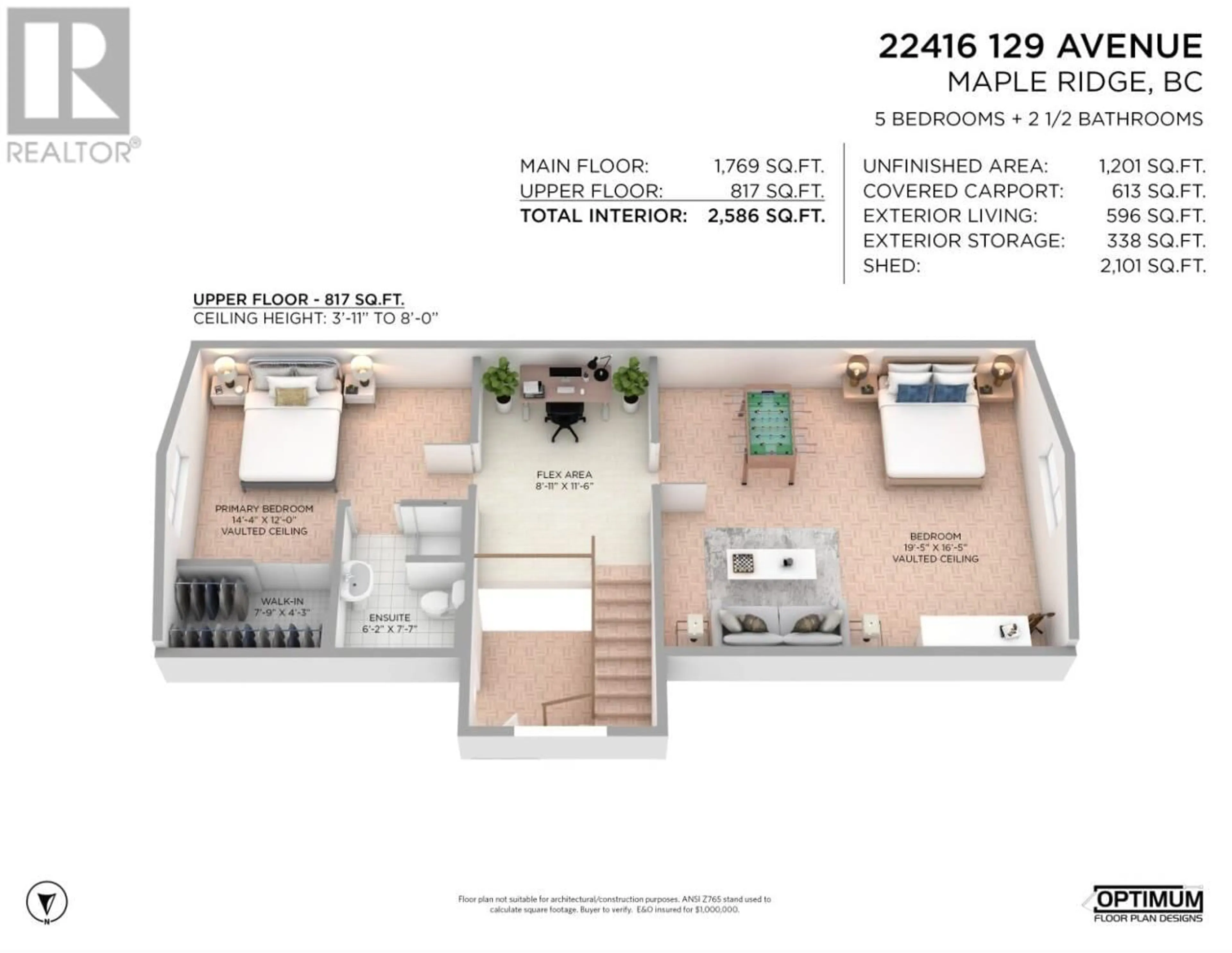 Floor plan for 22416 129 AVENUE, Maple Ridge British Columbia V4R2P9