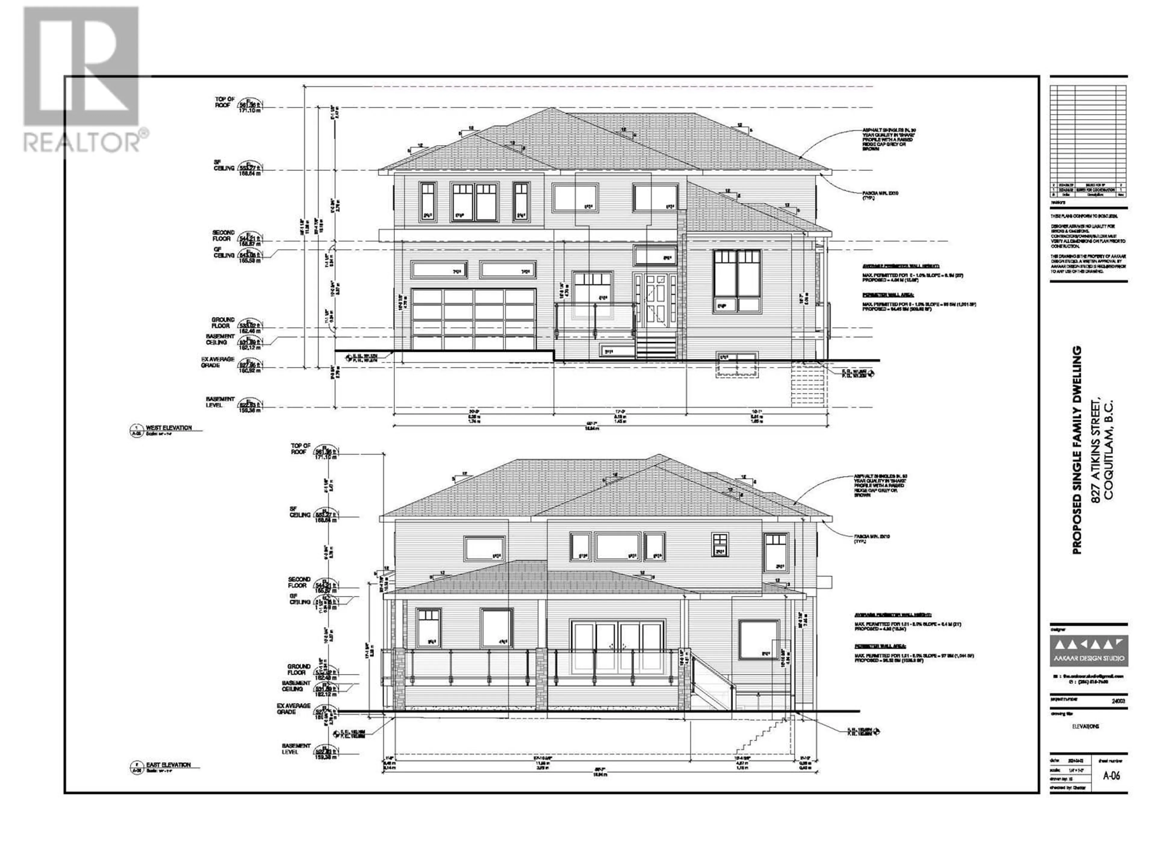 Floor plan for 827 ATKINS STREET, Coquitlam British Columbia V3J5Z6