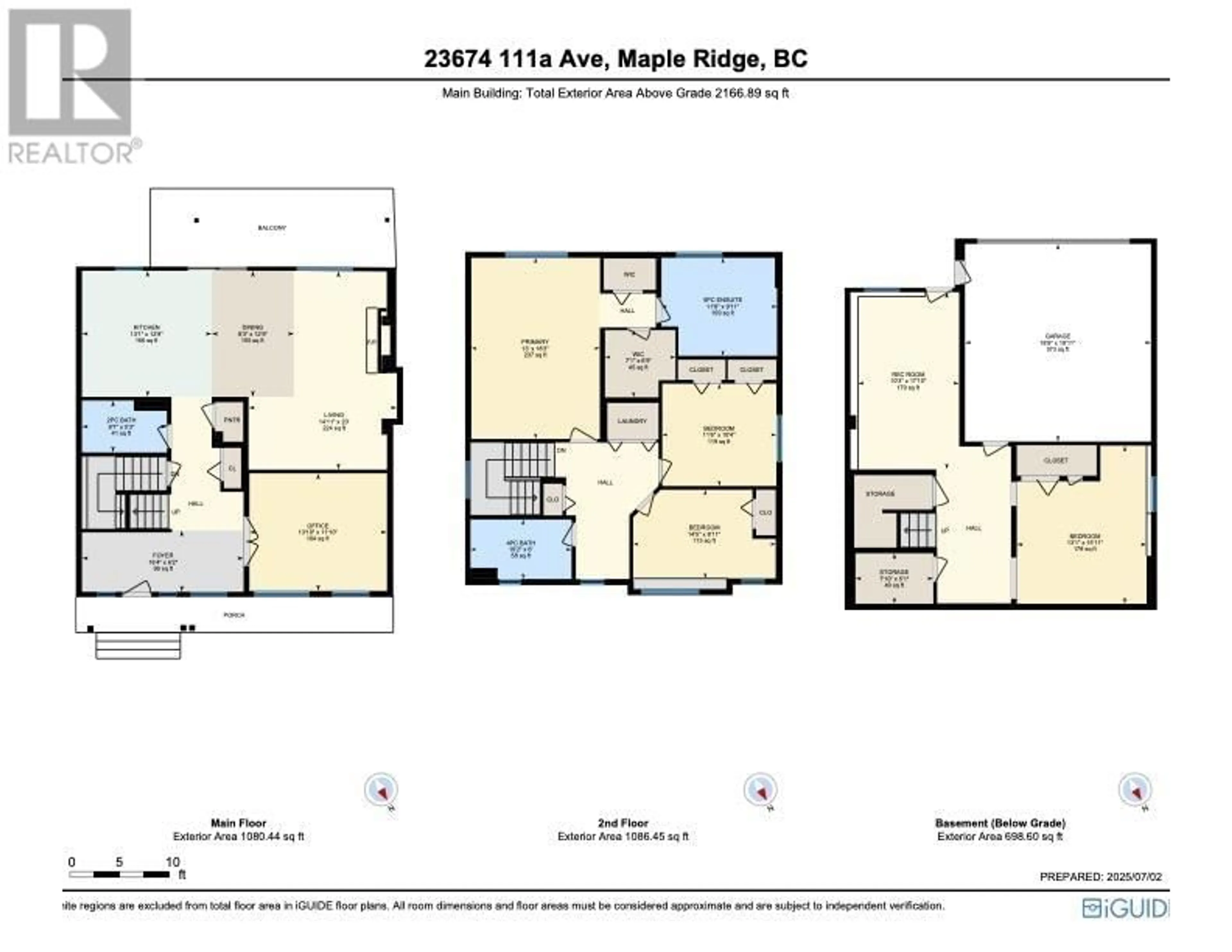 Floor plan for 23674 111A AVENUE, Maple Ridge British Columbia V2W2G1
