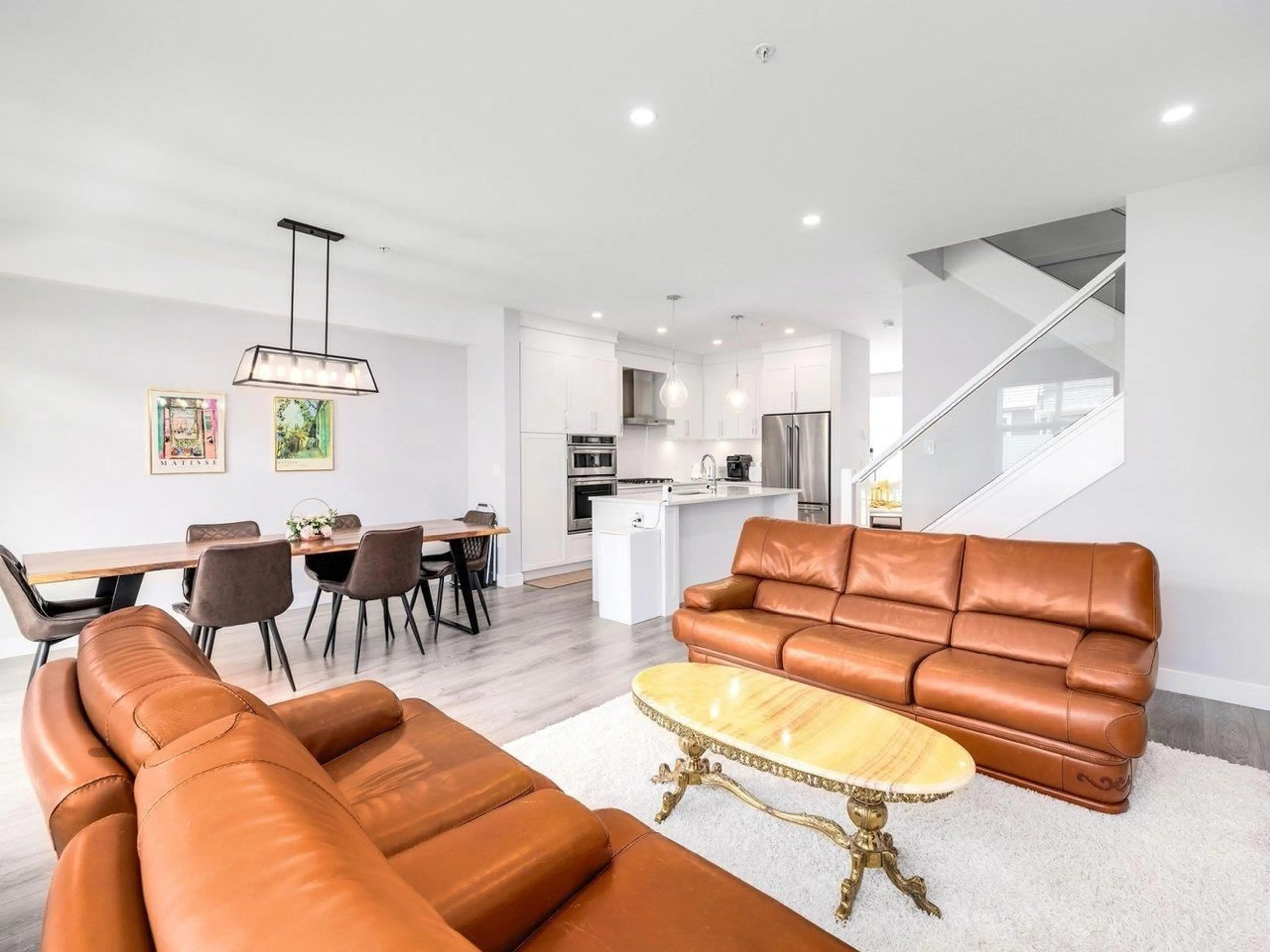 Living room with furniture, unknown for 6 - 20327 72B, Langley British Columbia V2Y4J6