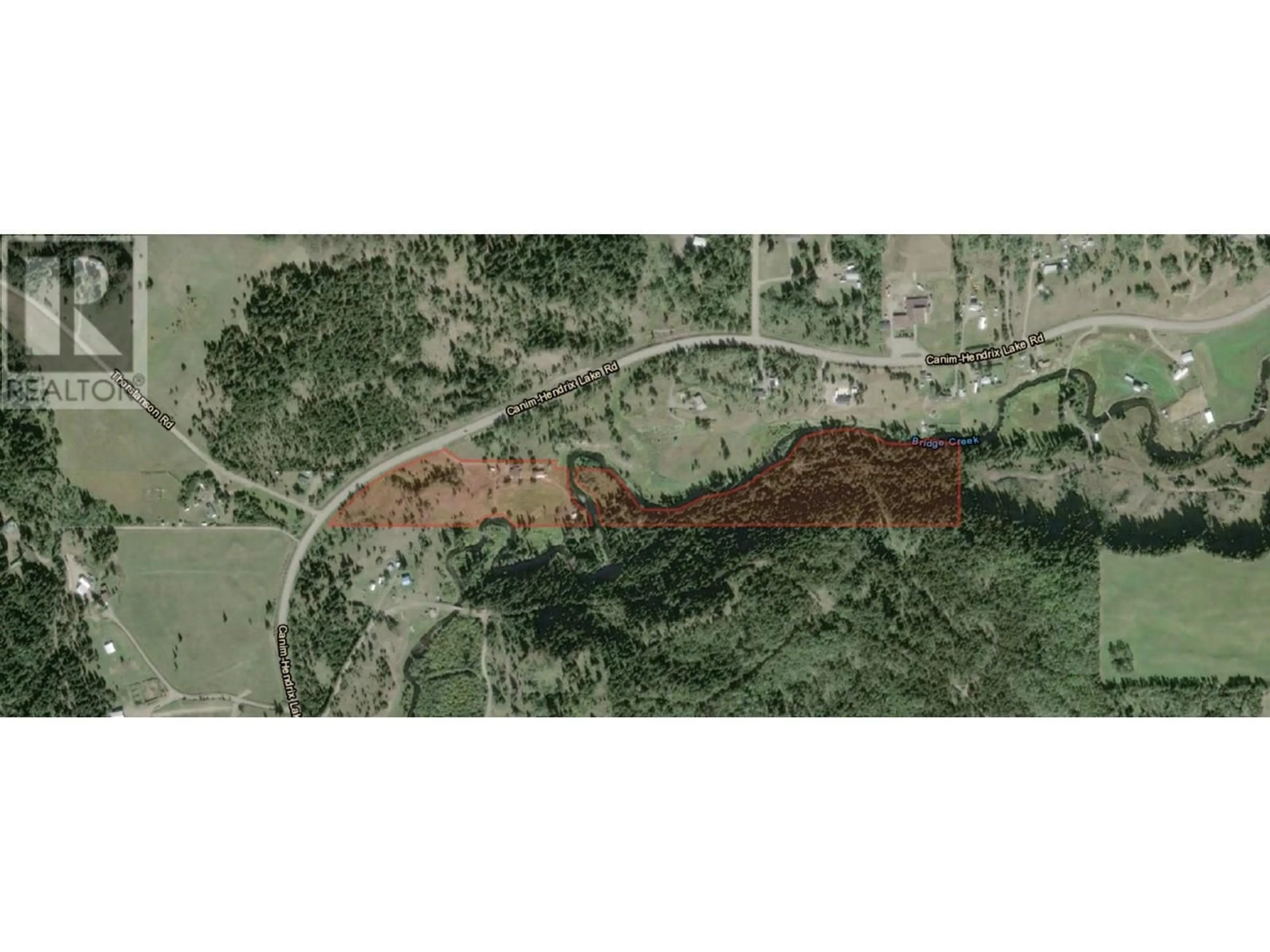 Picture of a map for 5307 CANIM HENDRIX LAKE ROAD, 100 Mile House British Columbia V0K2E1