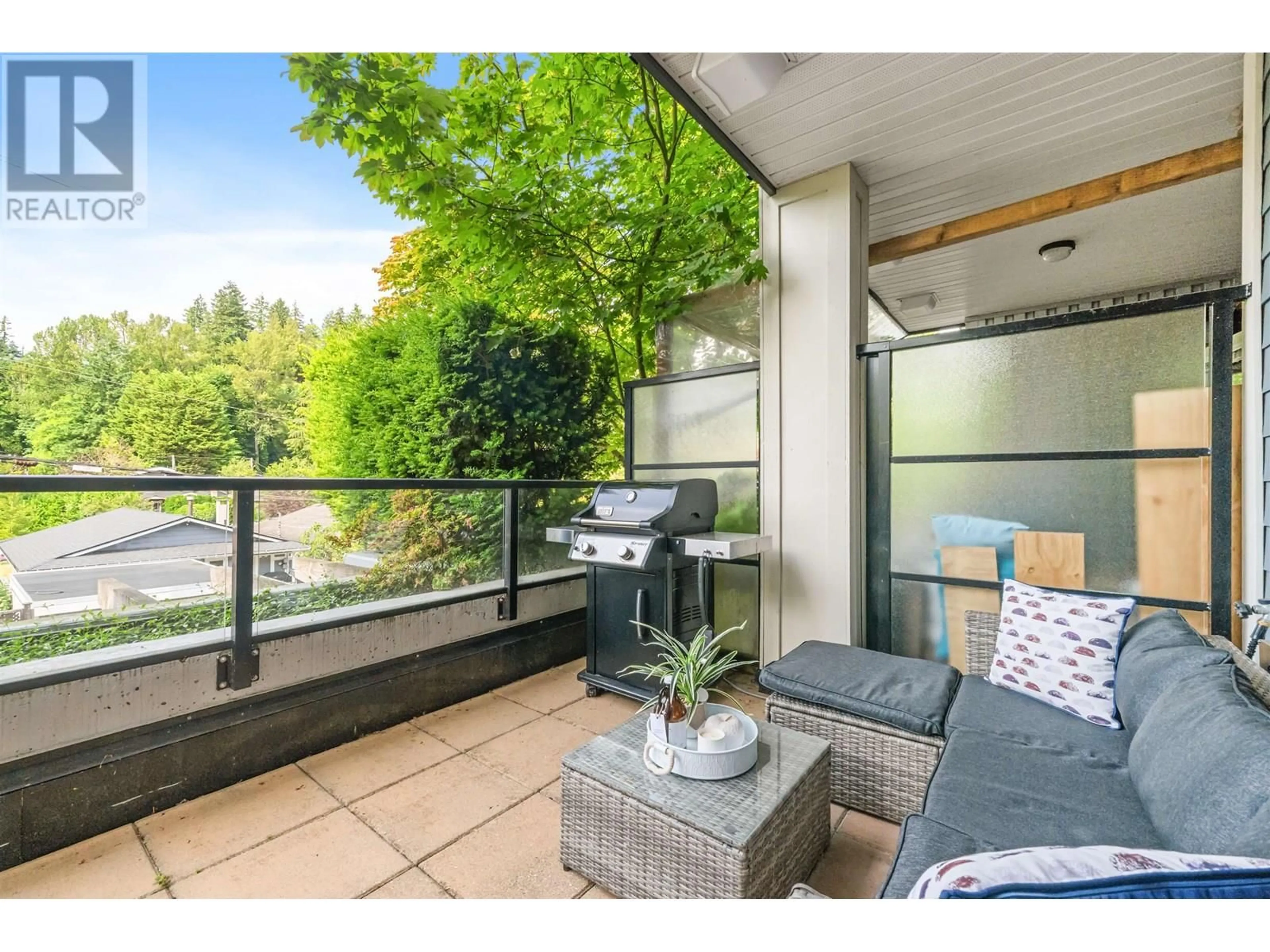 Patio, water/lake/river/ocean view for 215 - 1330 MARINE DRIVE, North Vancouver British Columbia V7P1T4