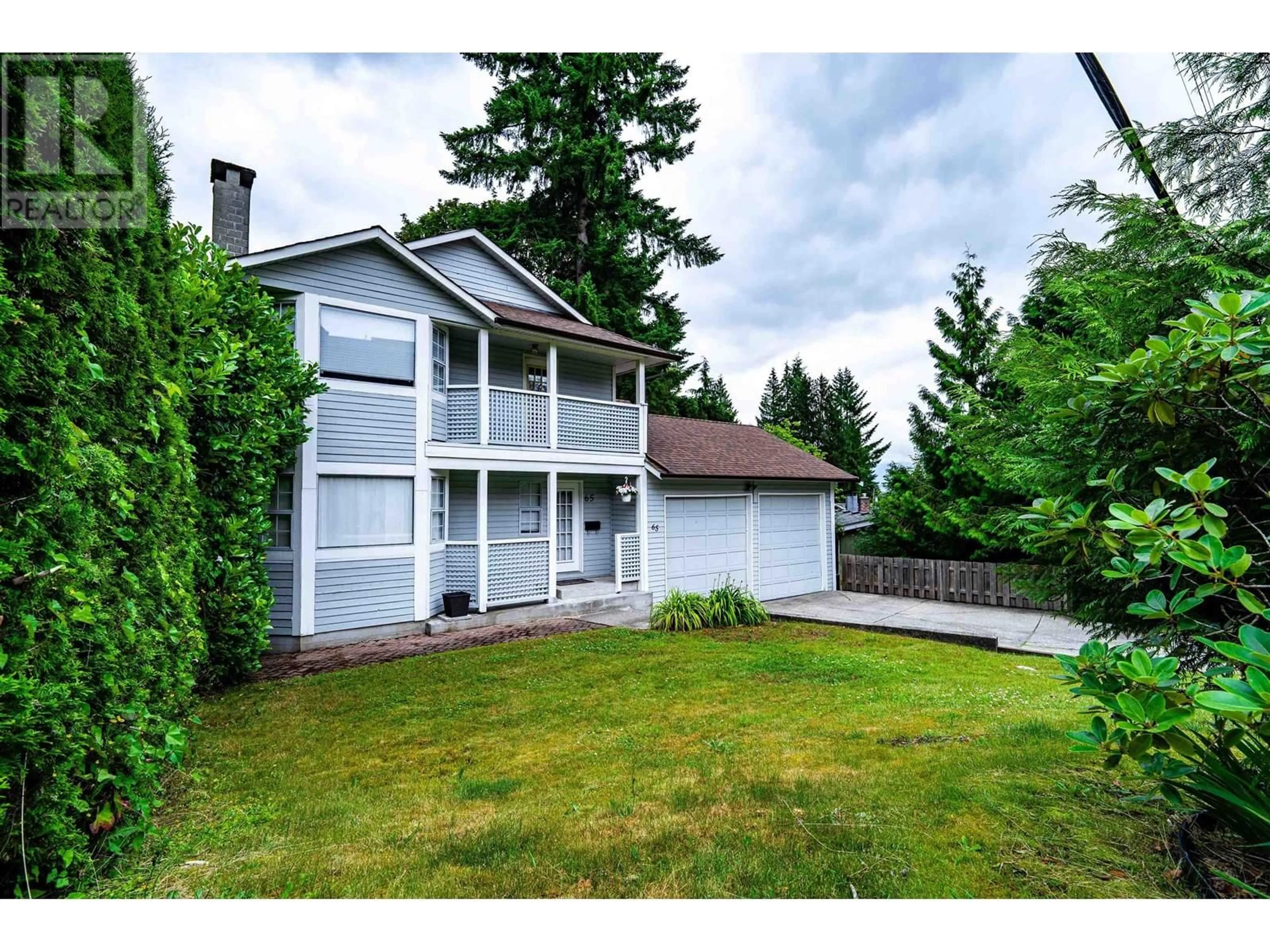 A pic from outside/outdoor area/front of a property/back of a property/a pic from drone, unknown for 65 SEAVIEW DRIVE, Port Moody British Columbia V3H1N8