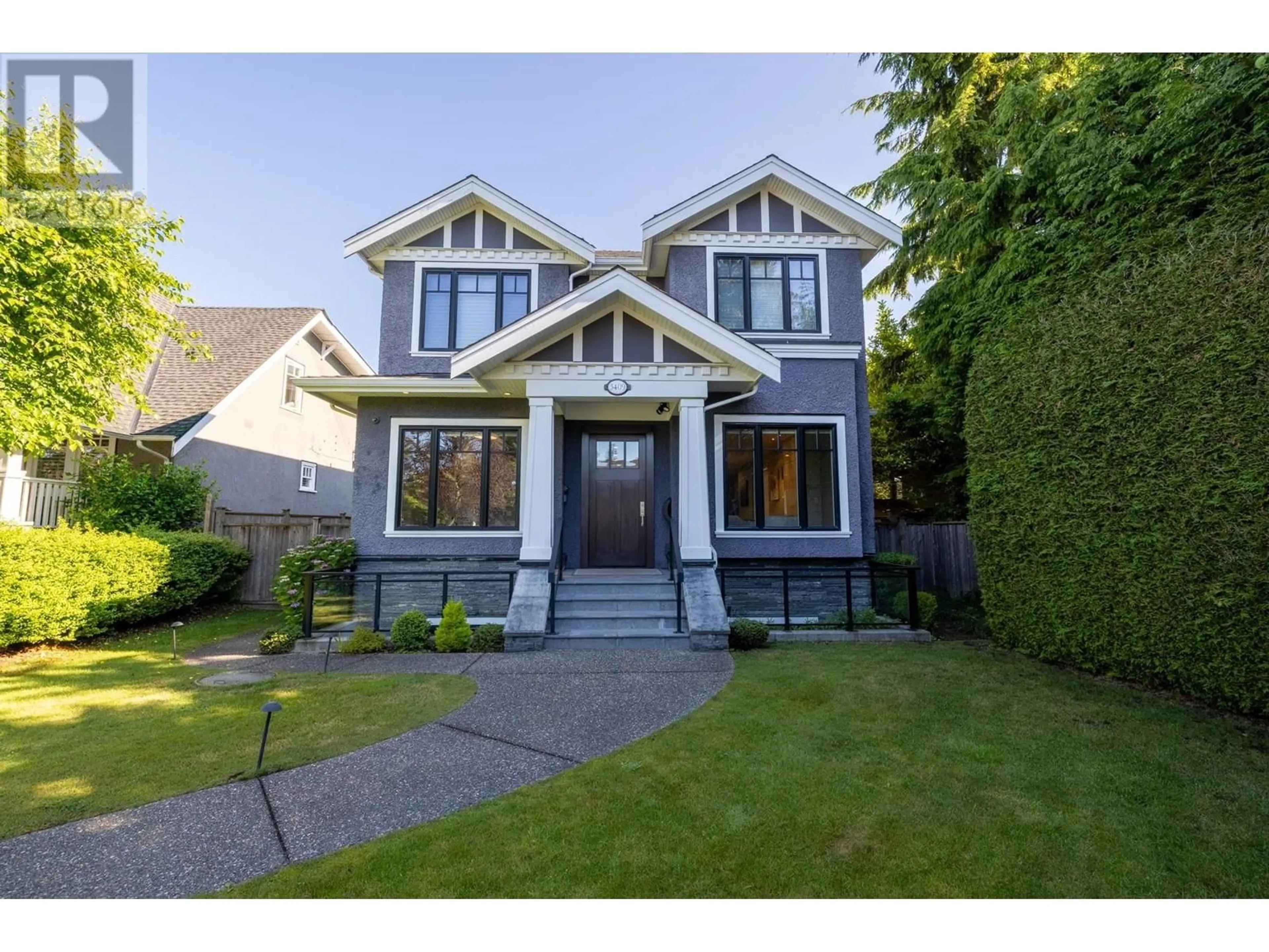 Home with vinyl exterior material, street for 3409 32ND AVENUE, Vancouver British Columbia V6S1Y8