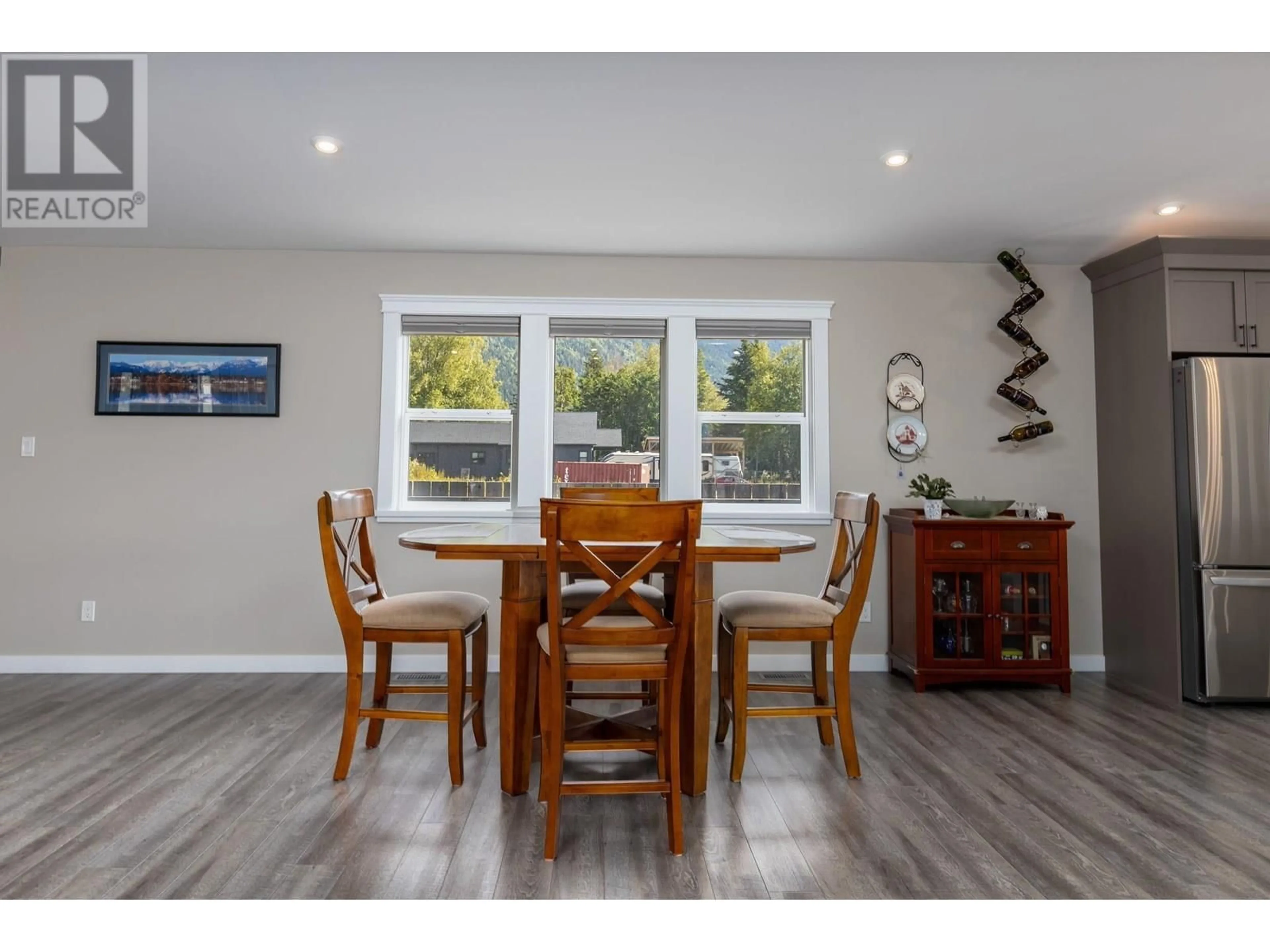 Dining room, wood/laminate floor for 3569 NEWELL AVENUE, Terrace British Columbia V8G5A5