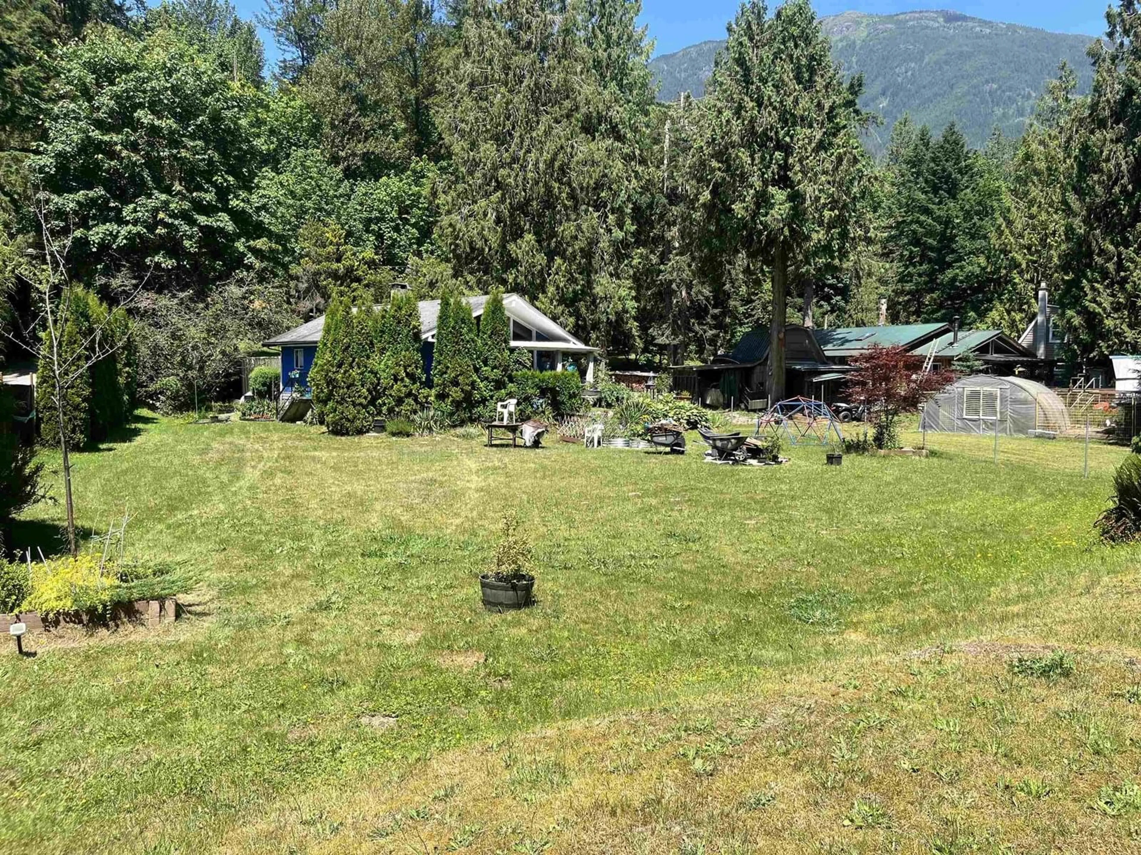 A pic from outside/outdoor area/front of a property/back of a property/a pic from drone, mountain view for 50964 O'BYRNE ROAD, Chilliwack British Columbia V4Z1B6