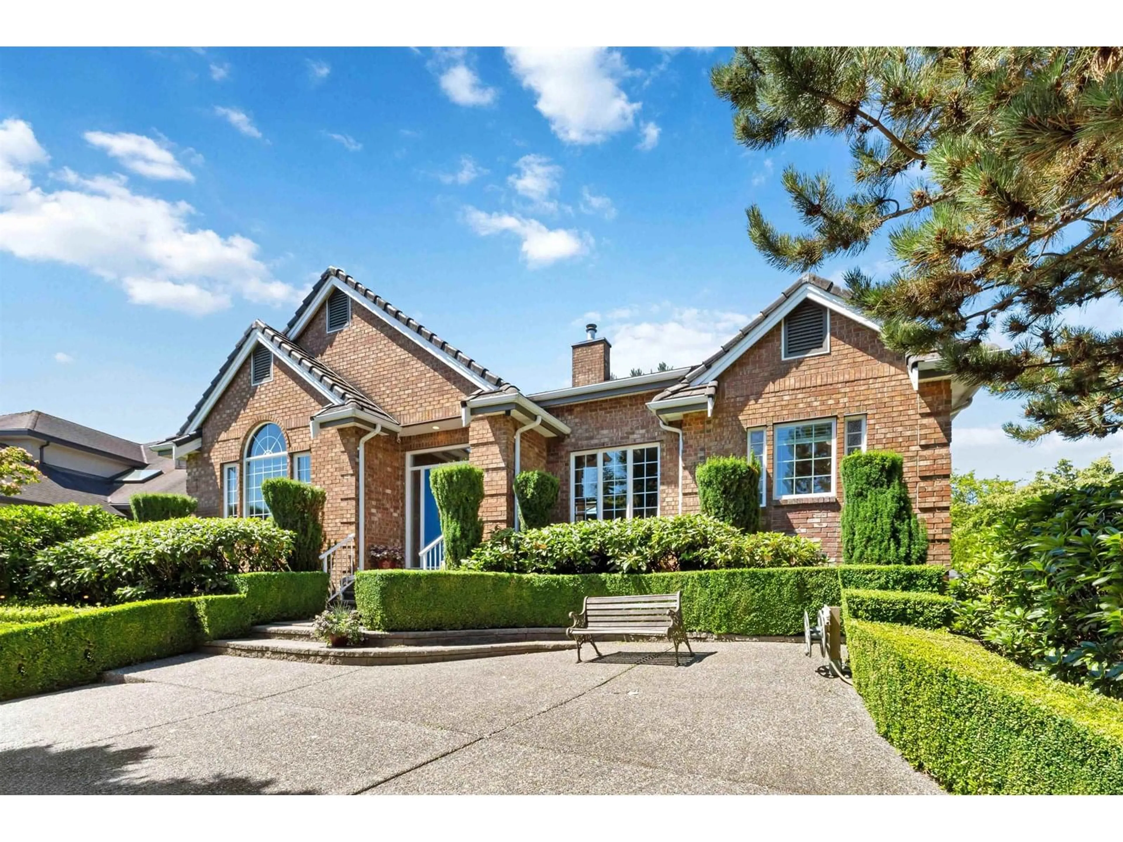 Home with brick exterior material, street for 8883 164A, Surrey British Columbia V4N1A2