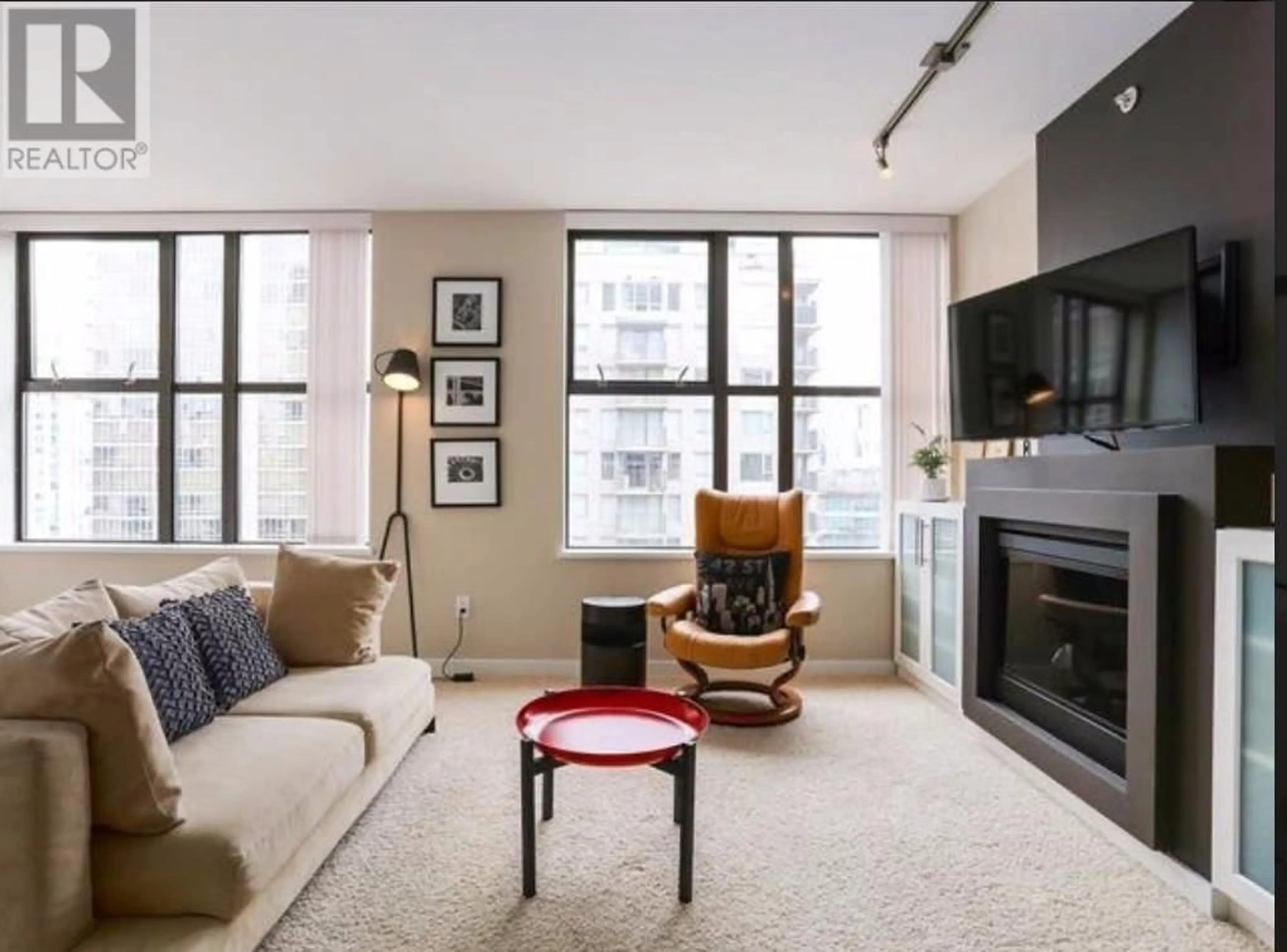 Living room with furniture, unknown for 1602 - 989 BEATTY STREET, Vancouver British Columbia V6Z3C2