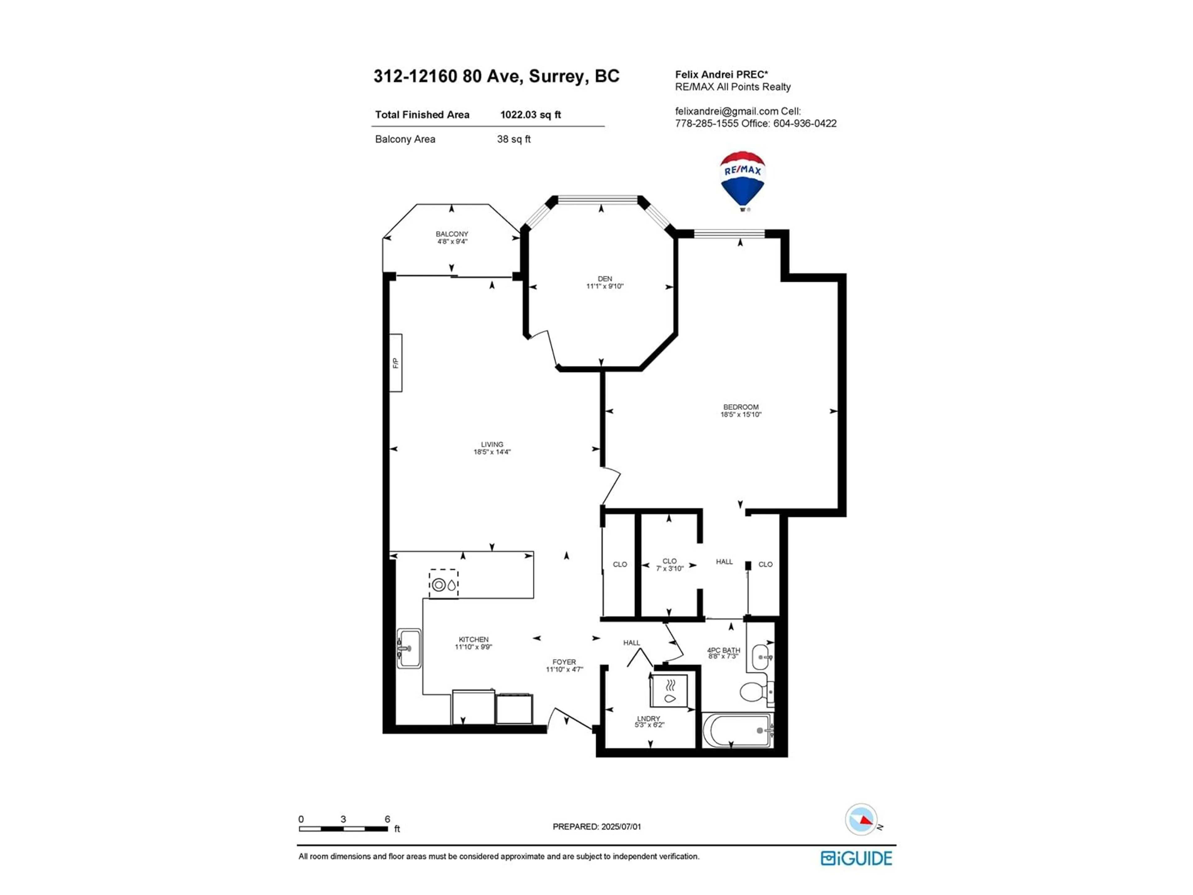 Floor plan for 312 - 12160 80, Surrey British Columbia V3W0V3