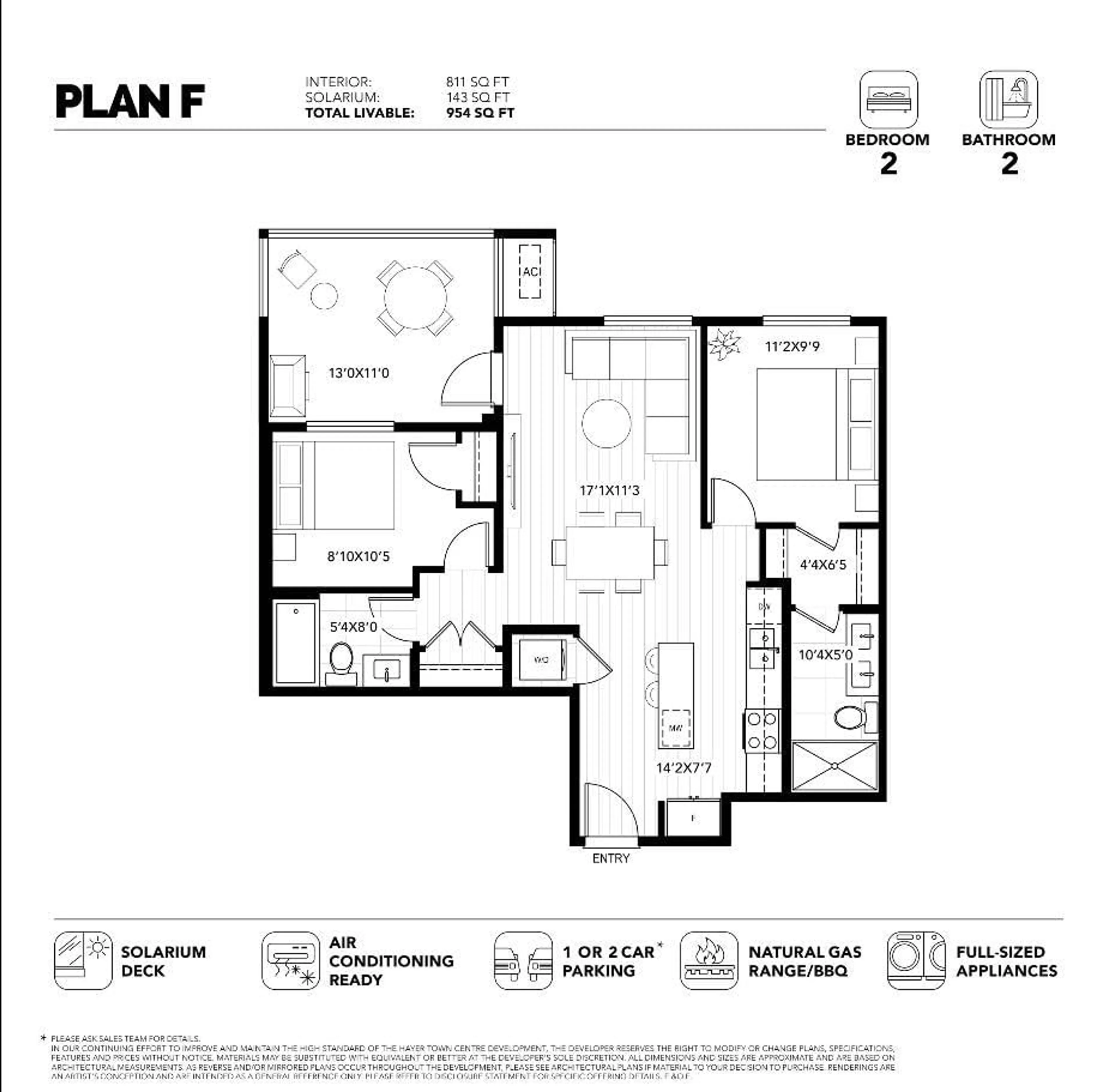 Floor plan for 503 - 19953 76, Langley British Columbia V2Y1S3