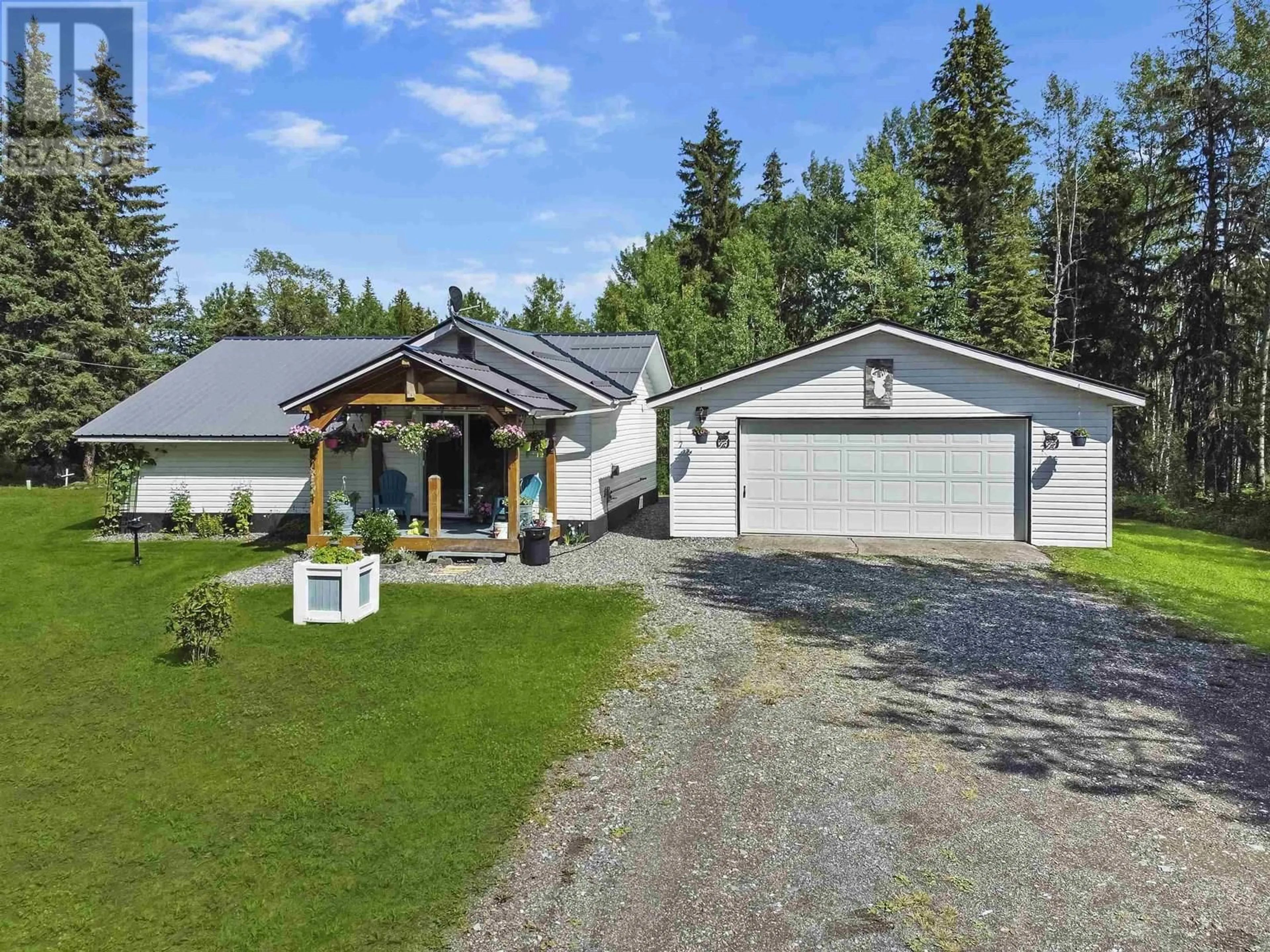 A pic from outside/outdoor area/front of a property/back of a property/a pic from drone, unknown for 4203 LIKELY ROAD, Williams Lake British Columbia V0L1G0