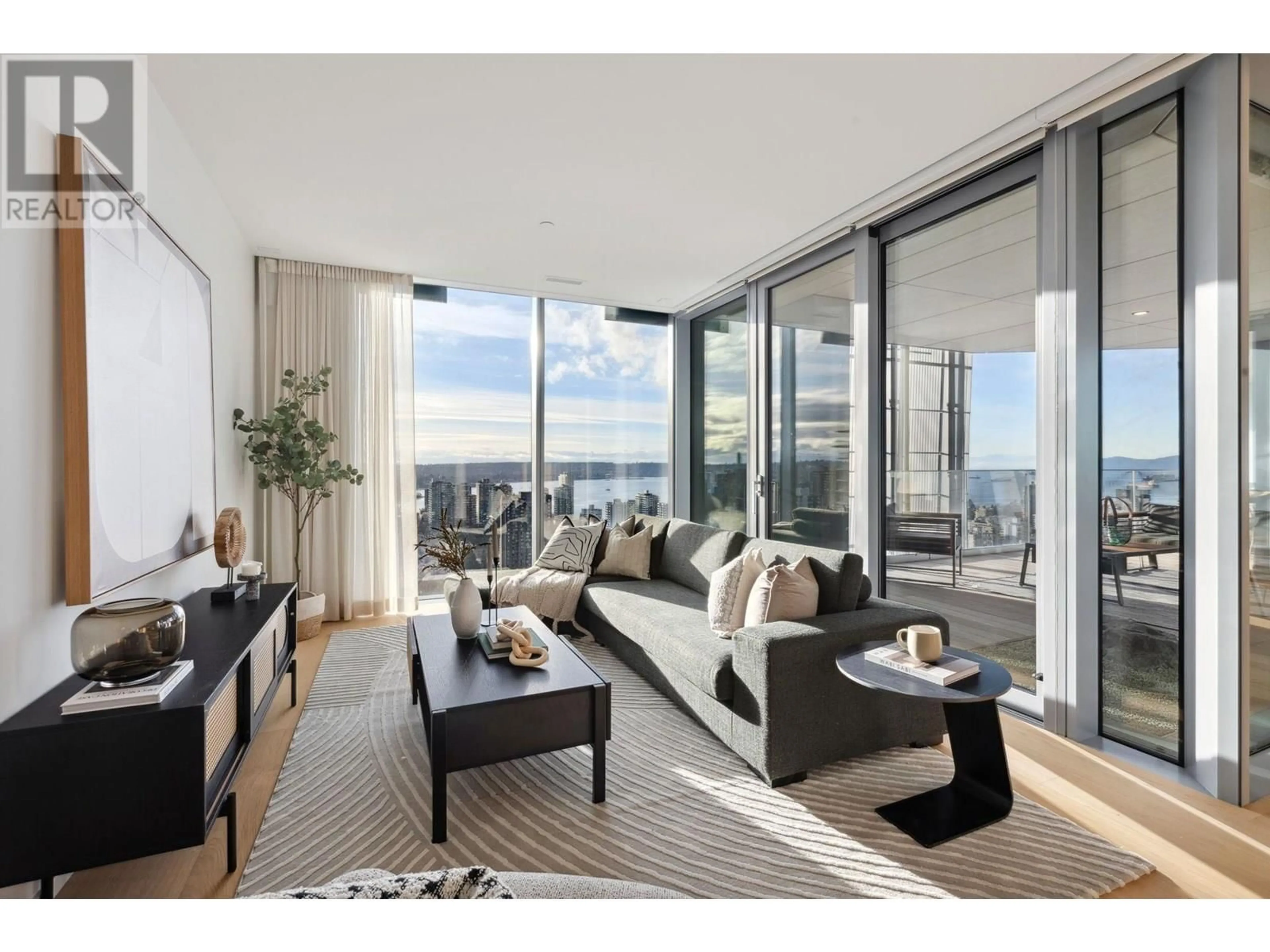 Living room with furniture, unknown for 3104 - 1568 ALBERNI STREET, Vancouver British Columbia V6G0E3
