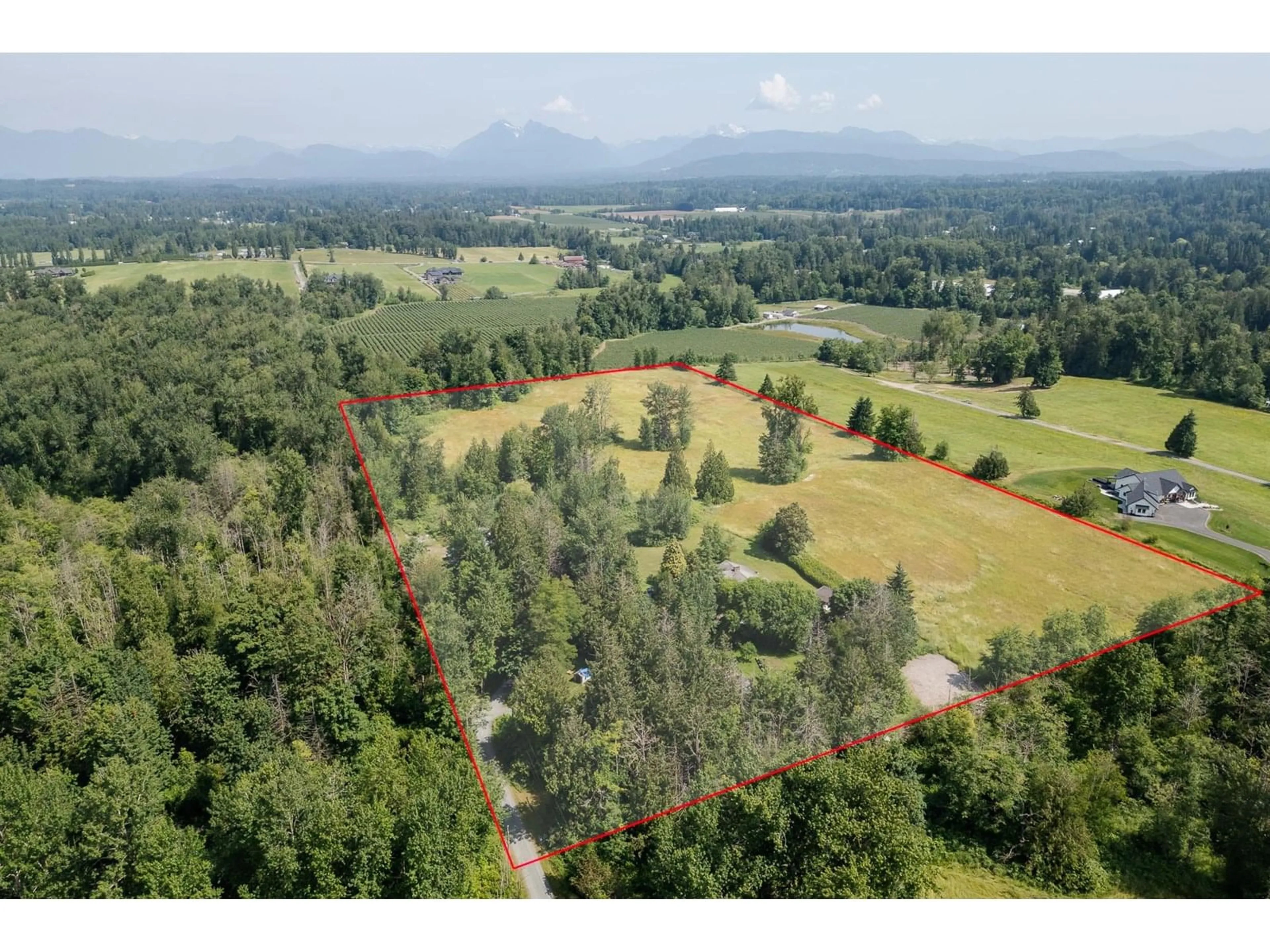 A pic from outside/outdoor area/front of a property/back of a property/a pic from drone, forest/trees view for 22801 48, Langley British Columbia V2Z2T7