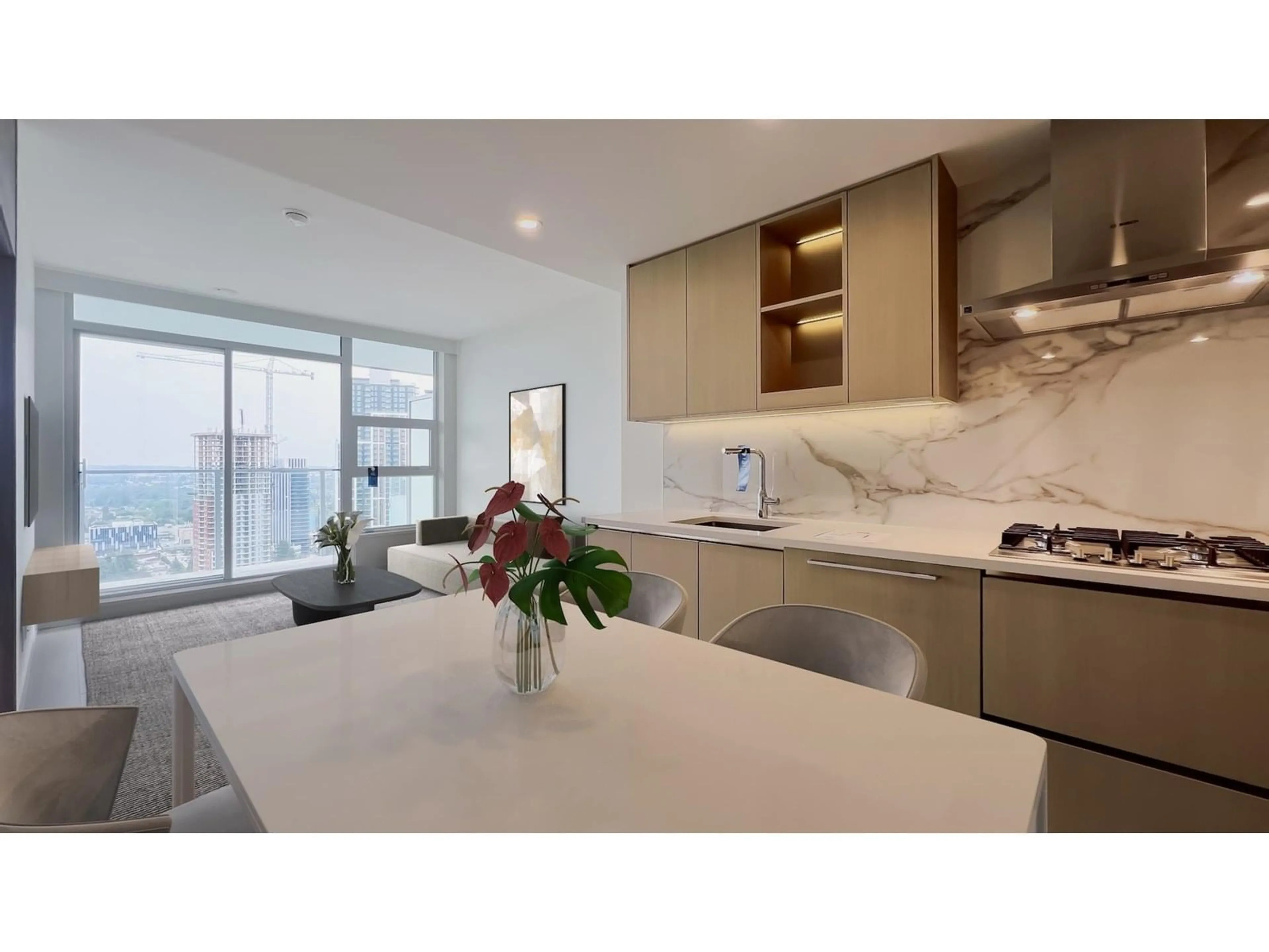 Open concept kitchen, unknown for 3306 - 13768 100, Surrey British Columbia V3T0V2