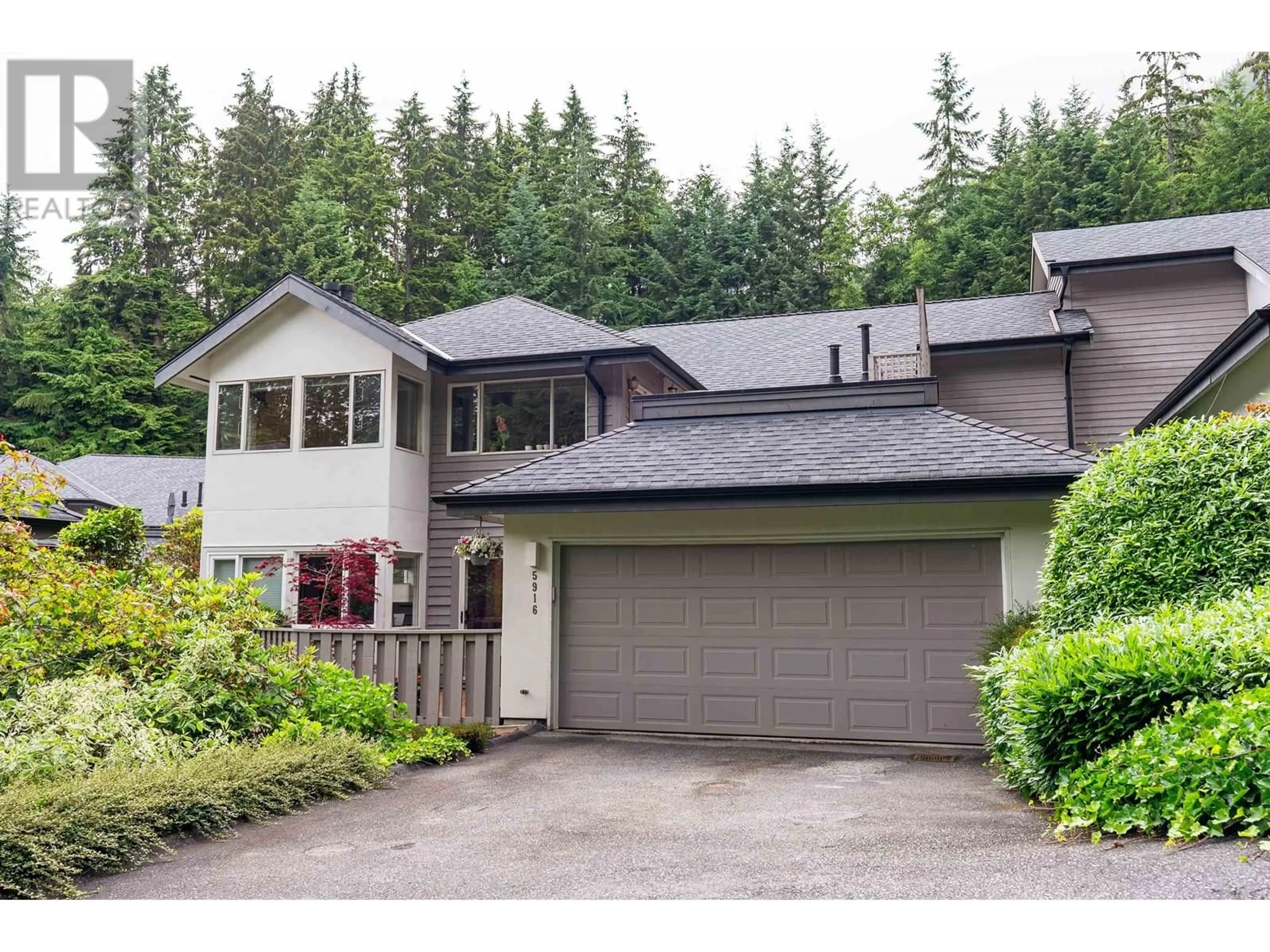 Home with vinyl exterior material, street for 5916 NANCY GREENE WAY, North Vancouver British Columbia V7R4N4