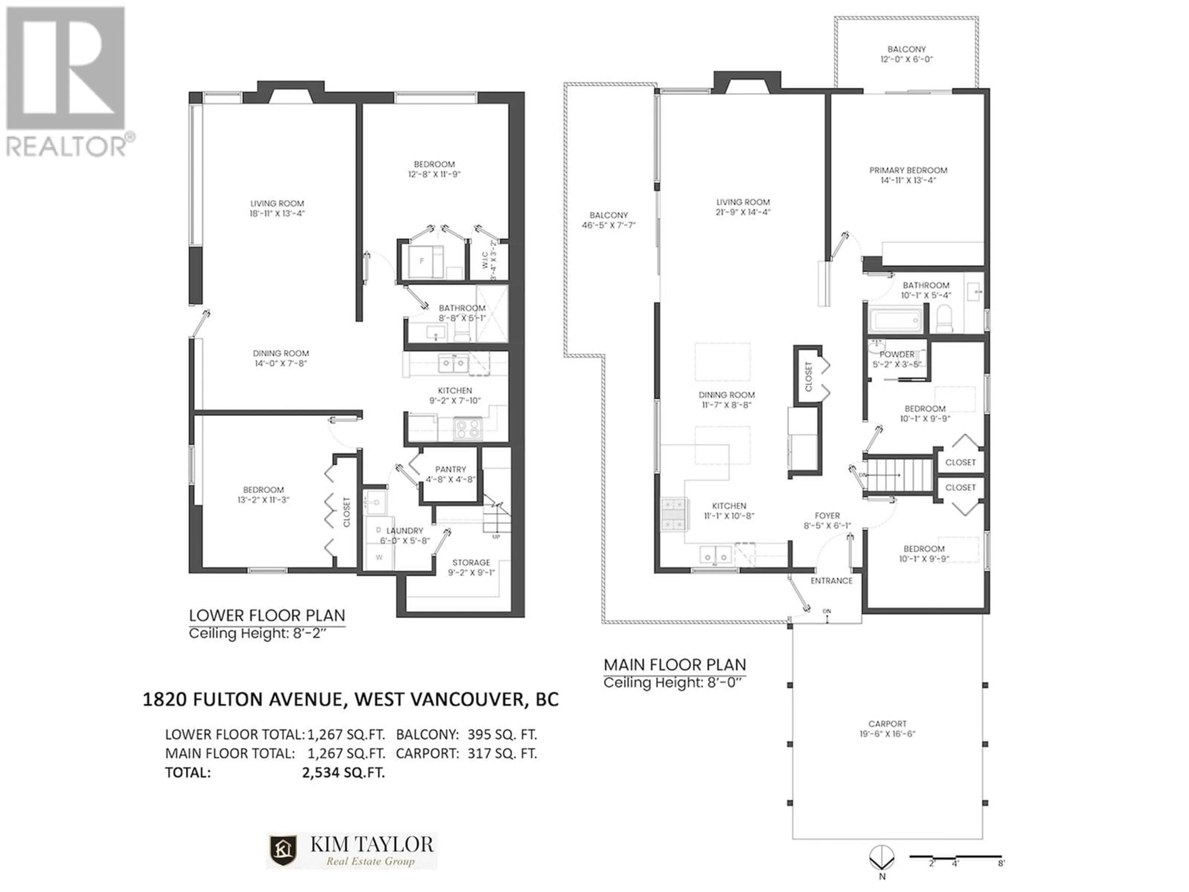 Floor plan for 1820 FULTON AVENUE, West Vancouver British Columbia V7V1S9