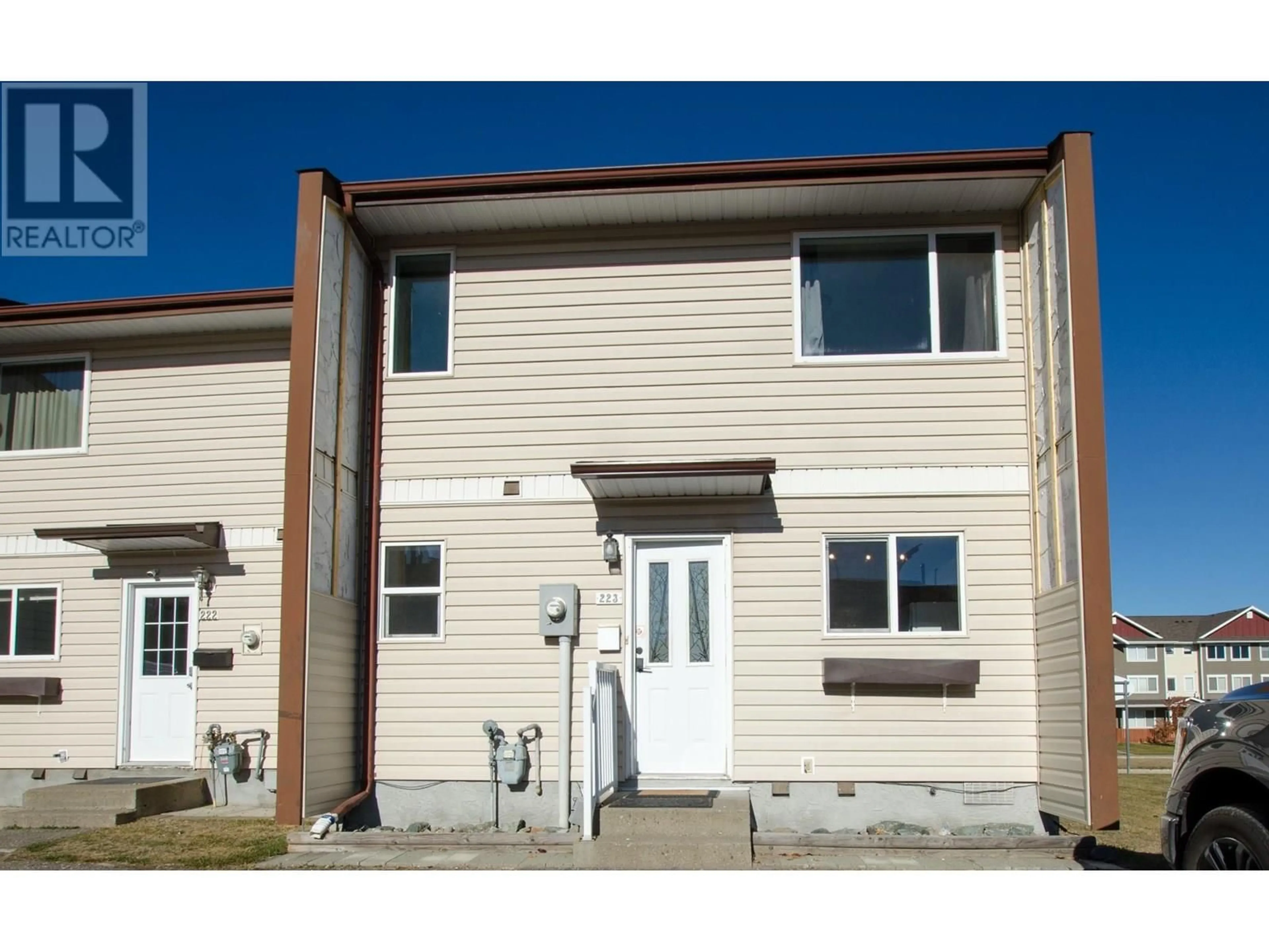 Home with vinyl exterior material, building for 223 - 4344 JACKPINE AVENUE, Prince George British Columbia V2M6G5