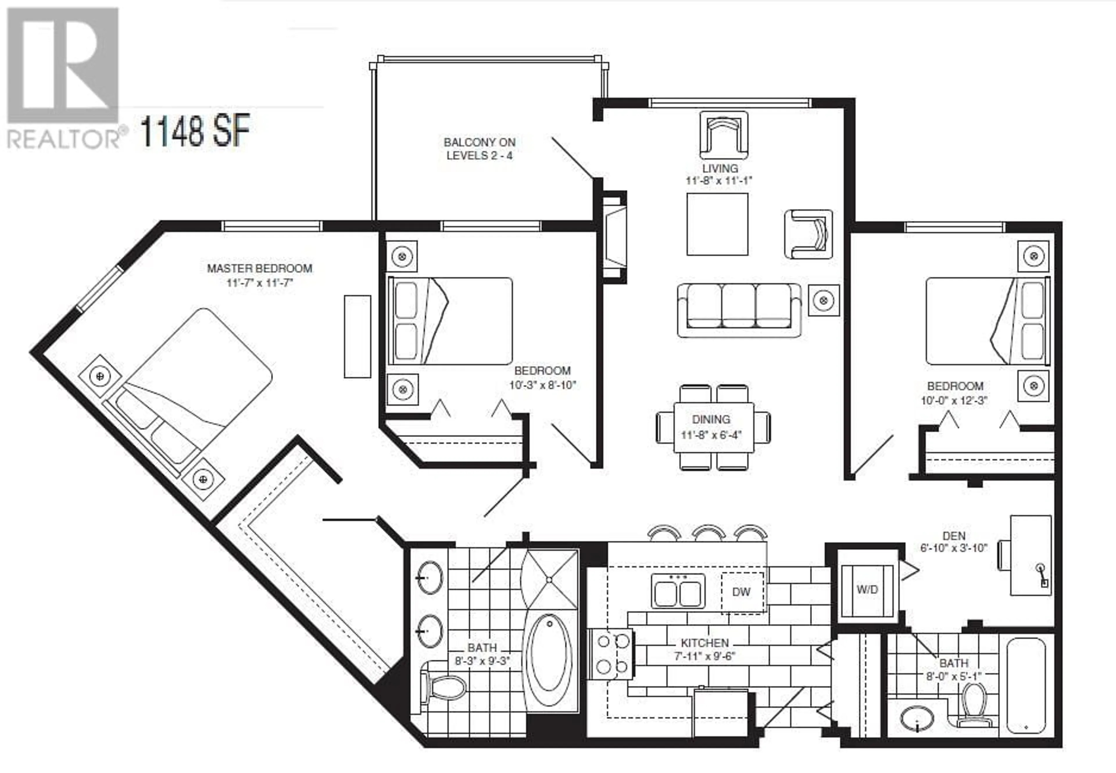 Floor plan for 409 - 11665 HANEY, Maple Ridge British Columbia V2X8W9