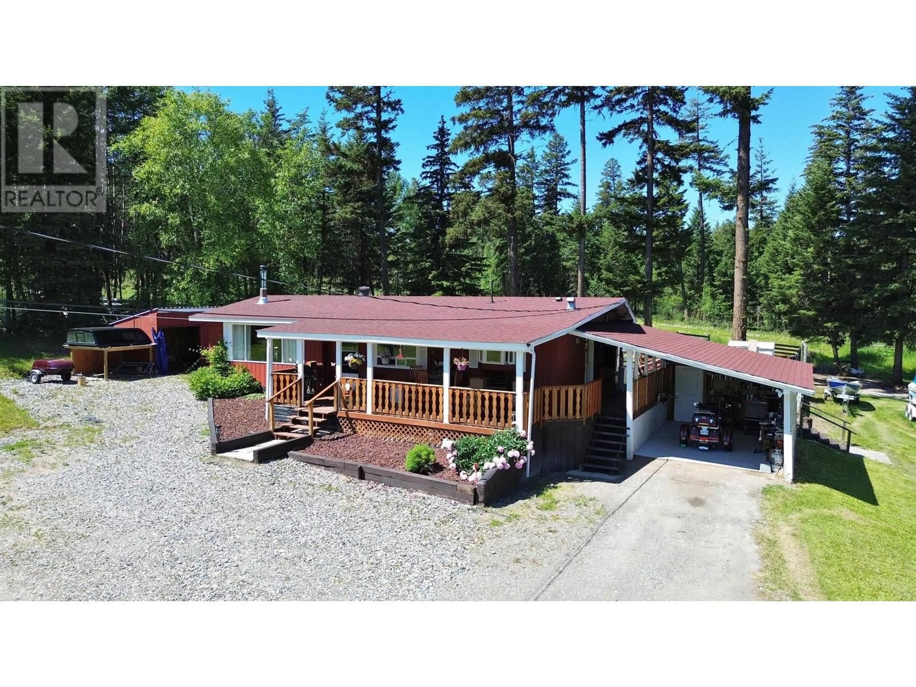 A pic from outside/outdoor area/front of a property/back of a property/a pic from drone, unknown for 1414 KALLYN ROAD, Williams Lake British Columbia V2G4Y1