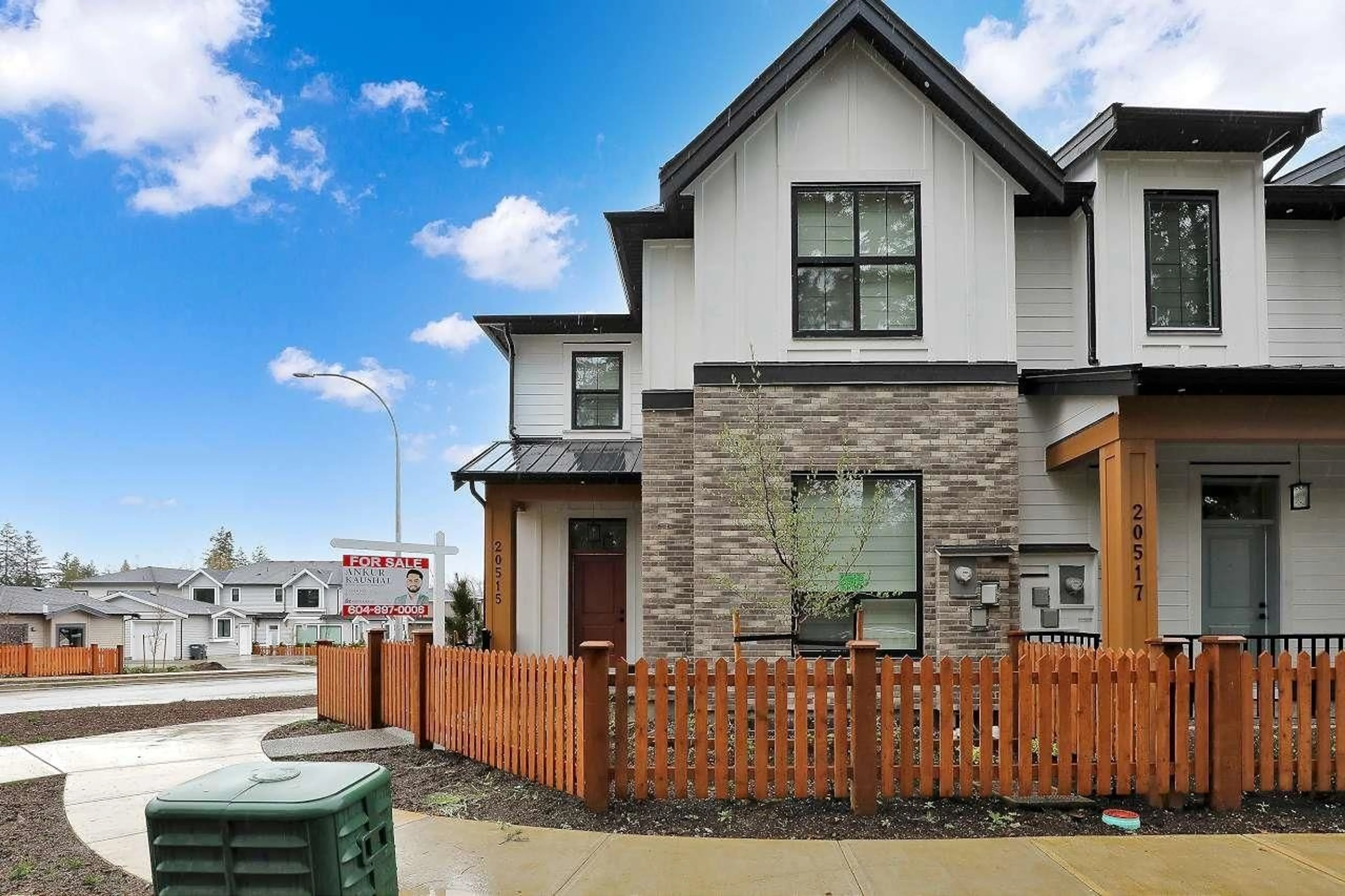 Home with brick exterior material, street for 20515 74B, Langley British Columbia V2Y1V5