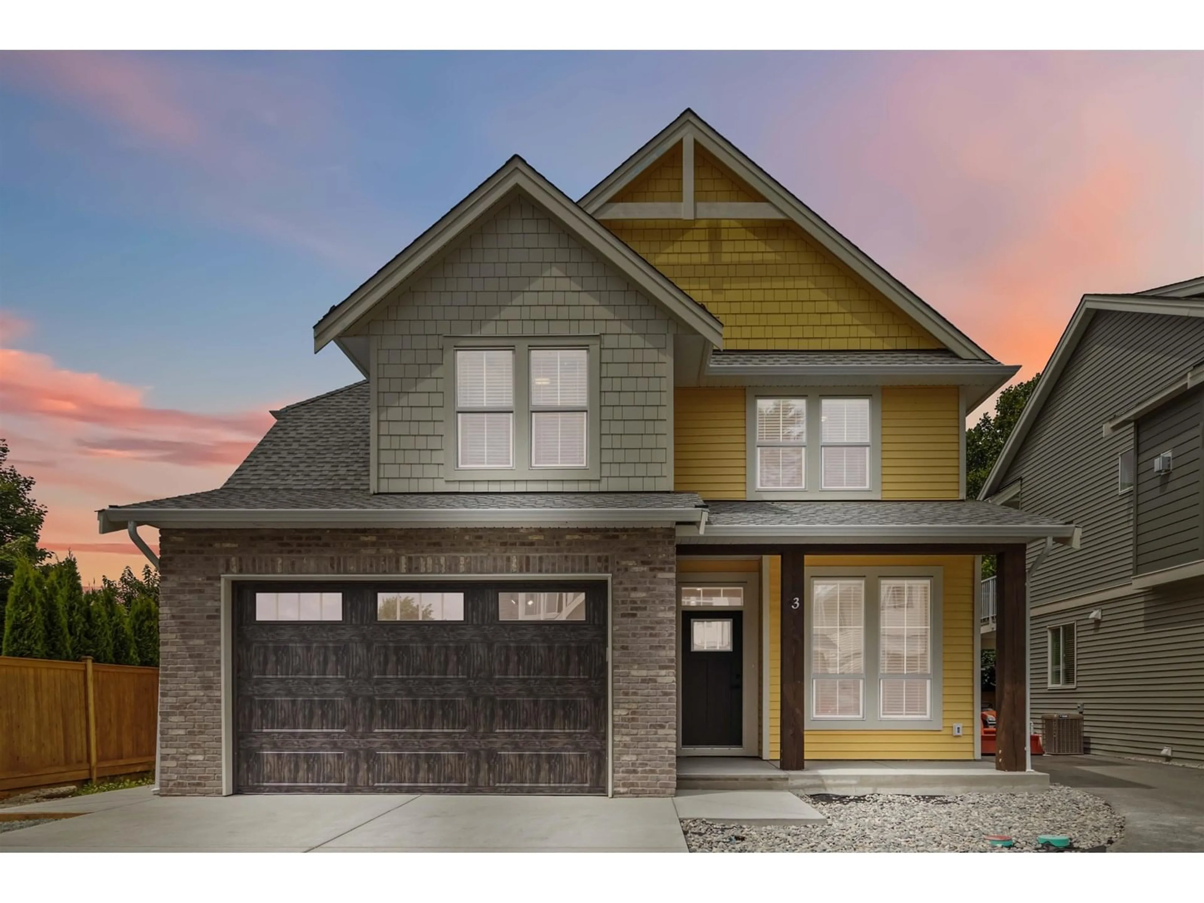 Home with brick exterior material, street for 3 - 45314 WELLS ROAD, Chilliwack British Columbia V2R1H2