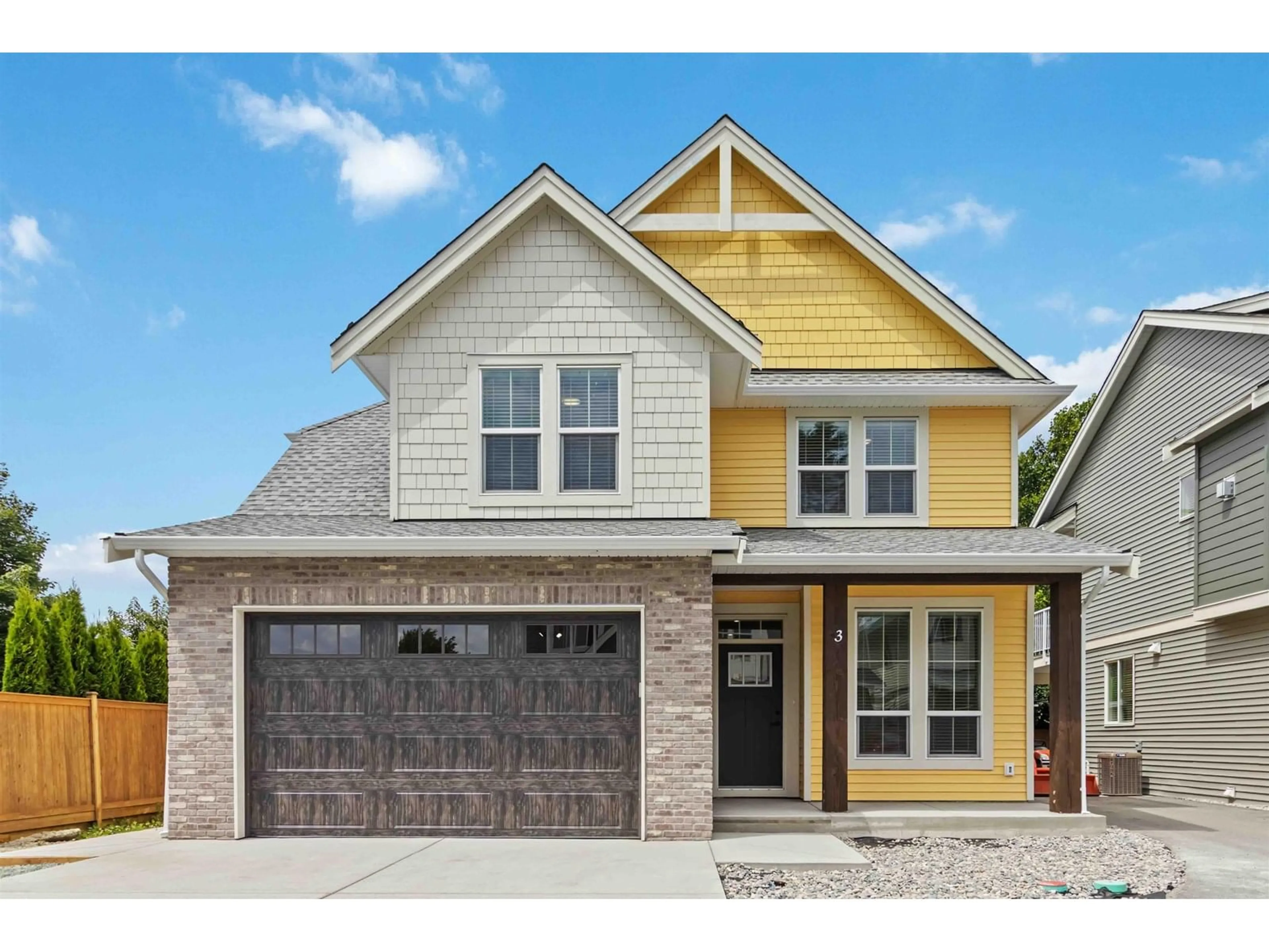 Home with brick exterior material, street for 3 - 45314 WELLS ROAD, Chilliwack British Columbia V2R1H2