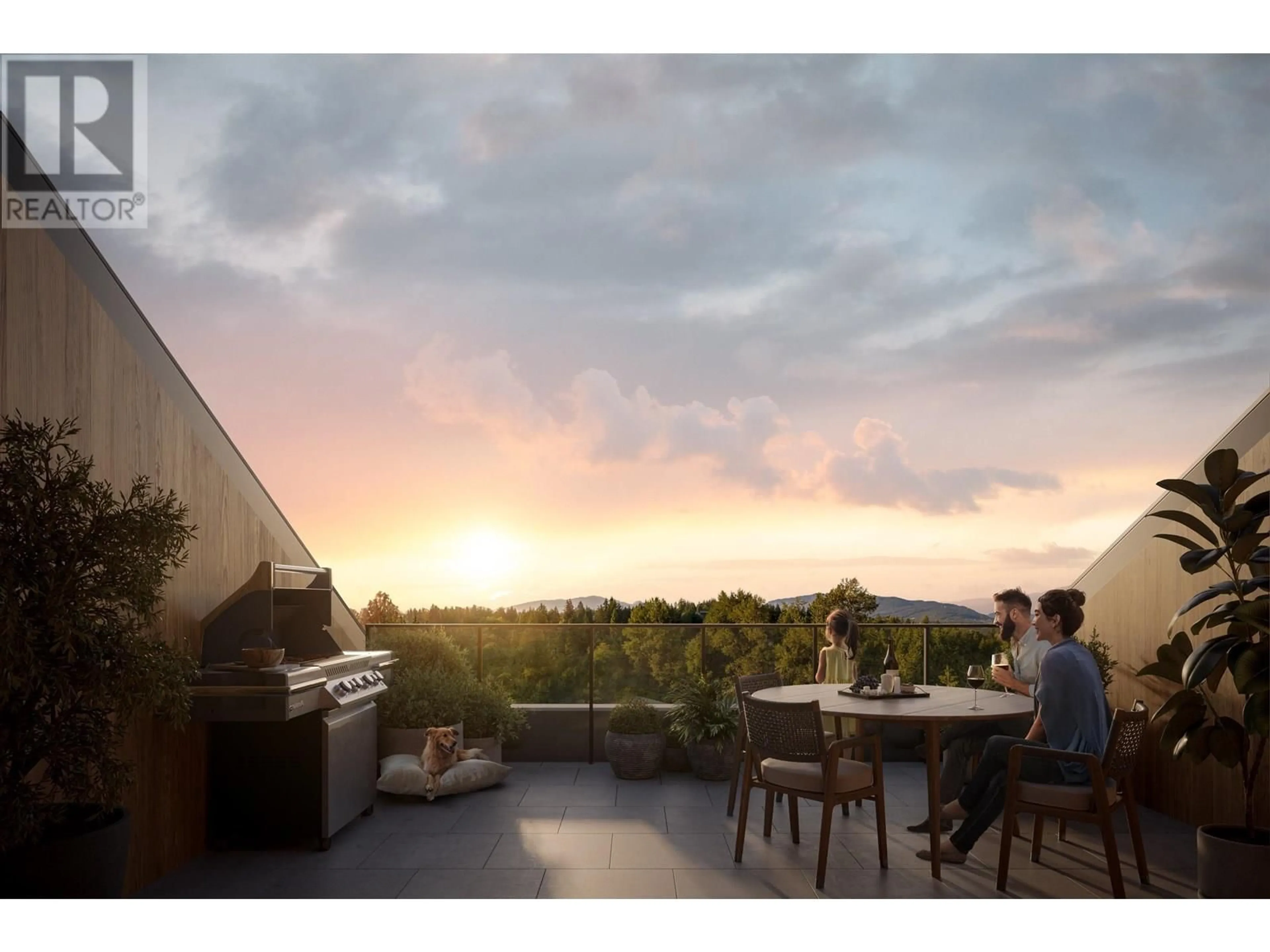 Patio, mountain view for 633 - 1209 CECILE DRIVE, Port Moody British Columbia V3H1N1