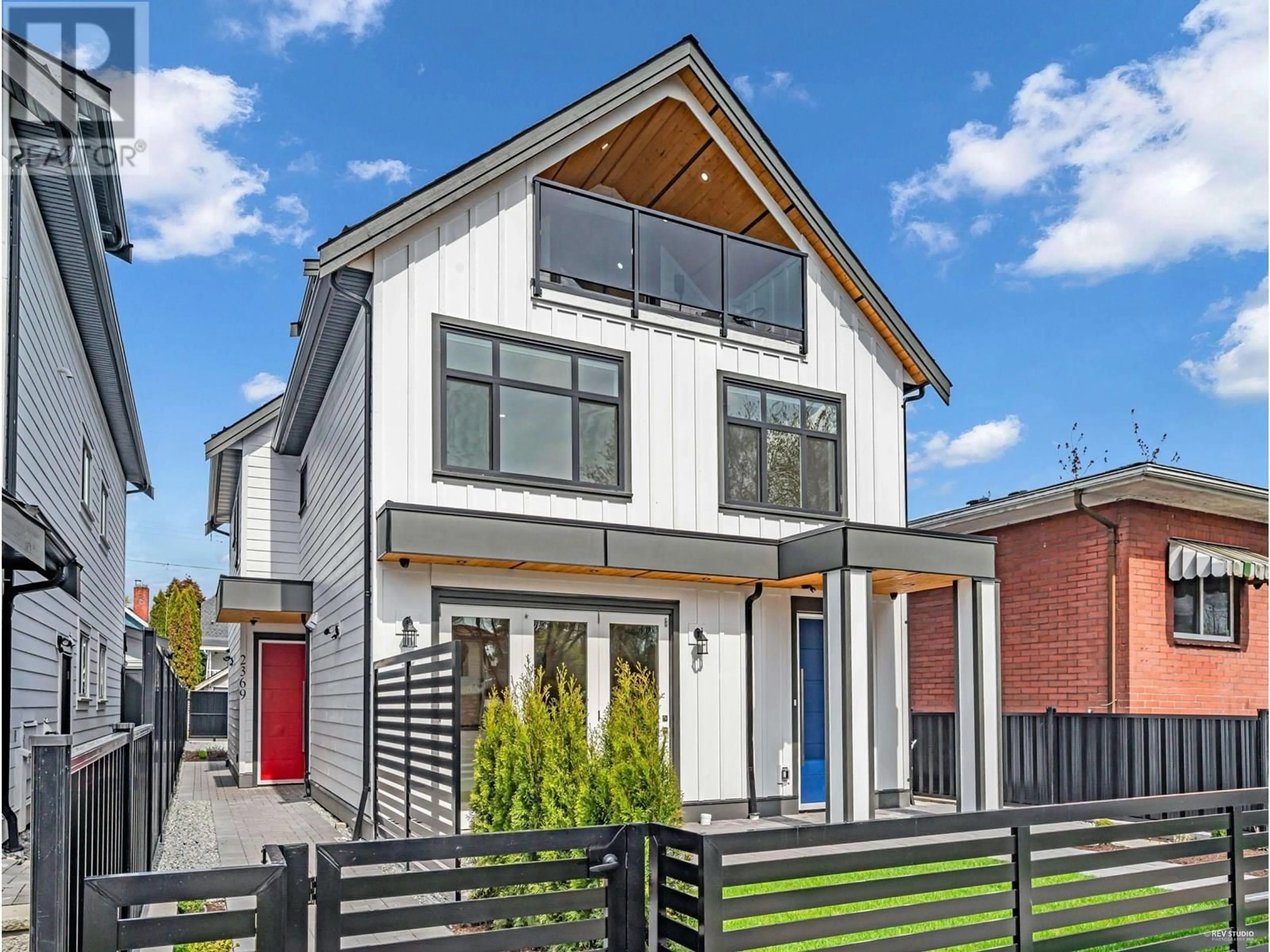 Home with brick exterior material, street for 2371 ADANAC STREET, Vancouver British Columbia V5L2E9