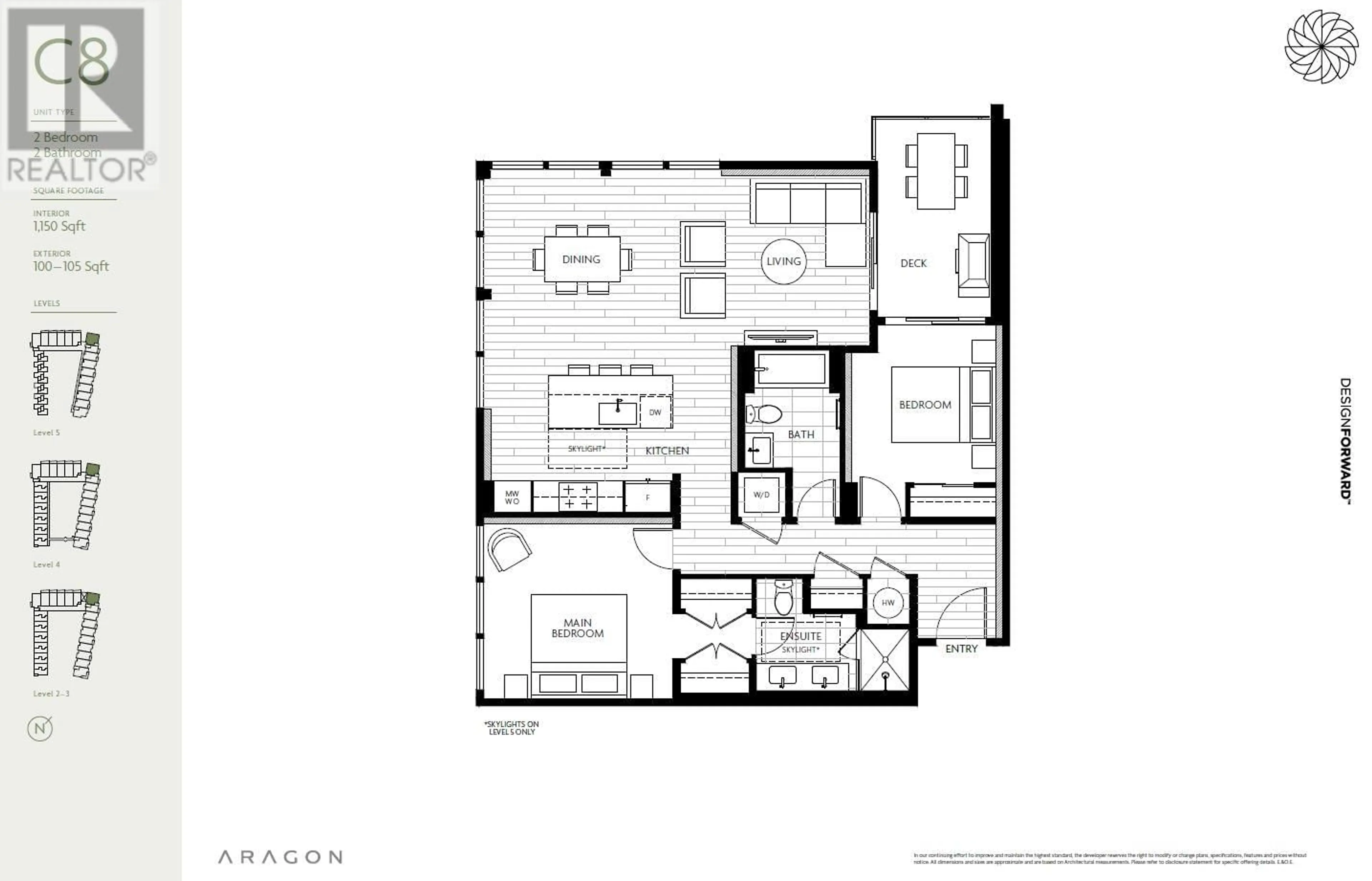 Floor plan for 301 - 310 SALTER STREET, New Westminster British Columbia V3M0N7
