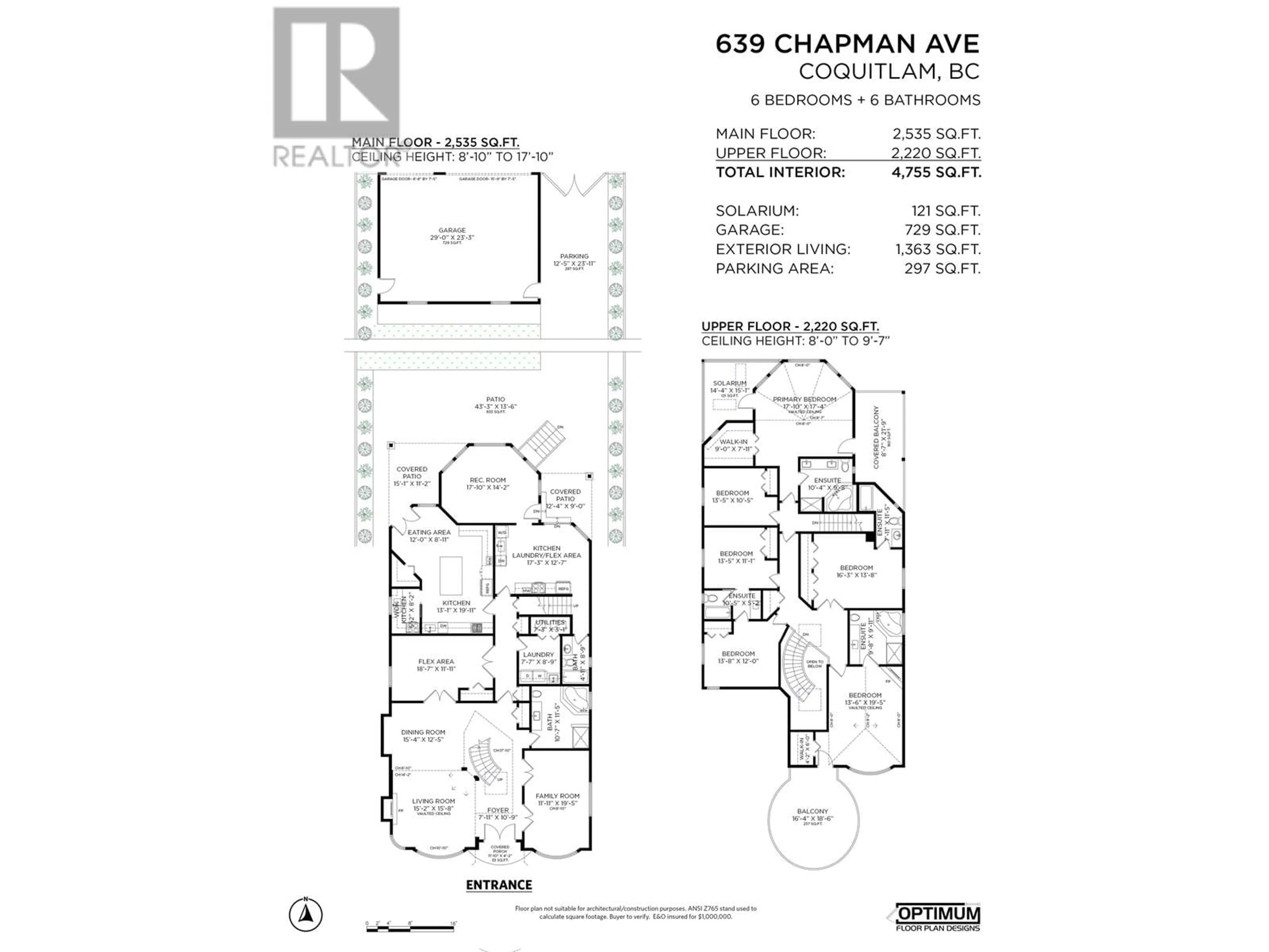 Floor plan for 639 CHAPMAN AVENUE, Coquitlam British Columbia V3J4A2