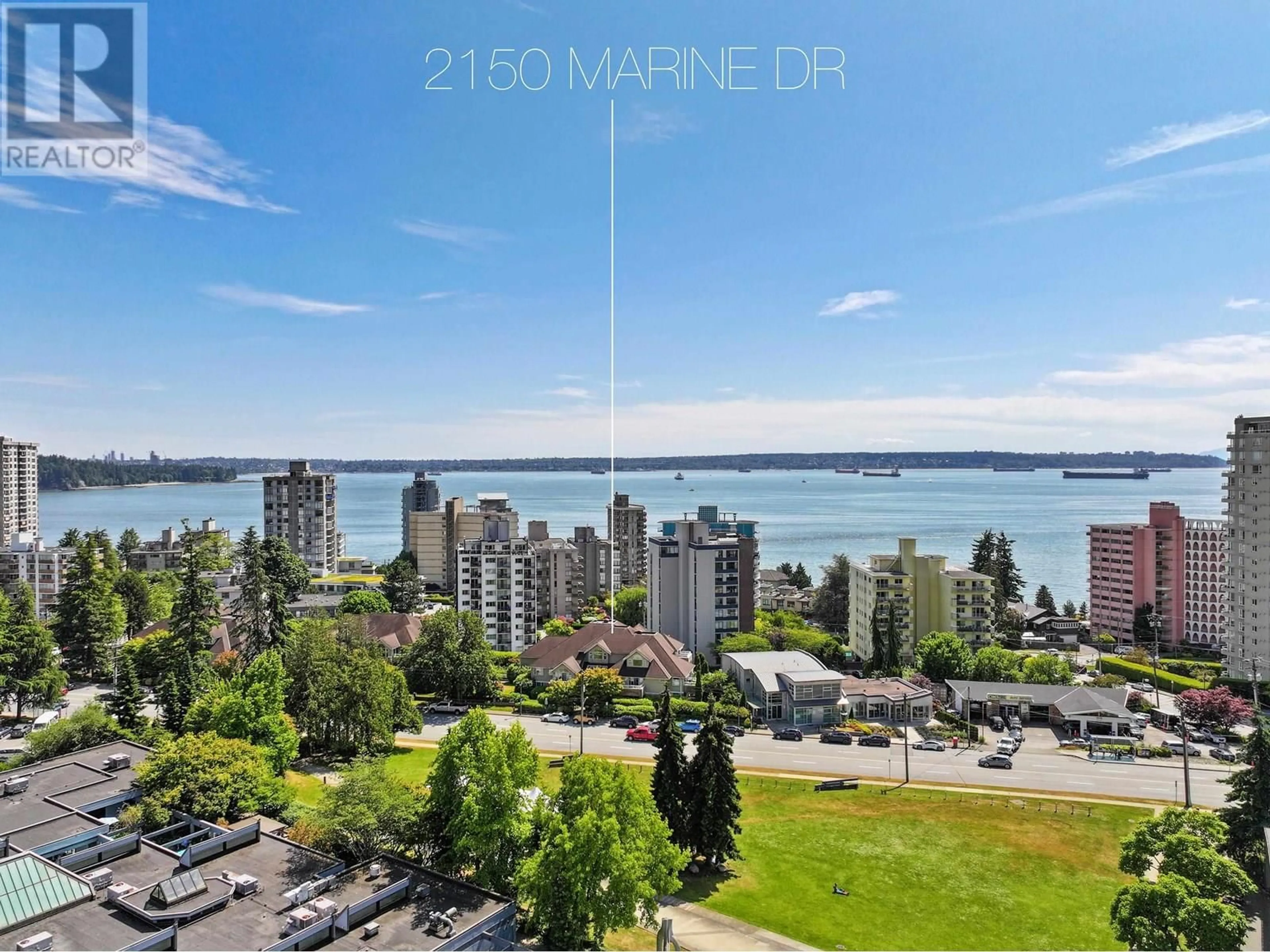 A pic from outside/outdoor area/front of a property/back of a property/a pic from drone, water/lake/river/ocean view for 6 - 2150 MARINE DRIVE, West Vancouver British Columbia V7V1K3